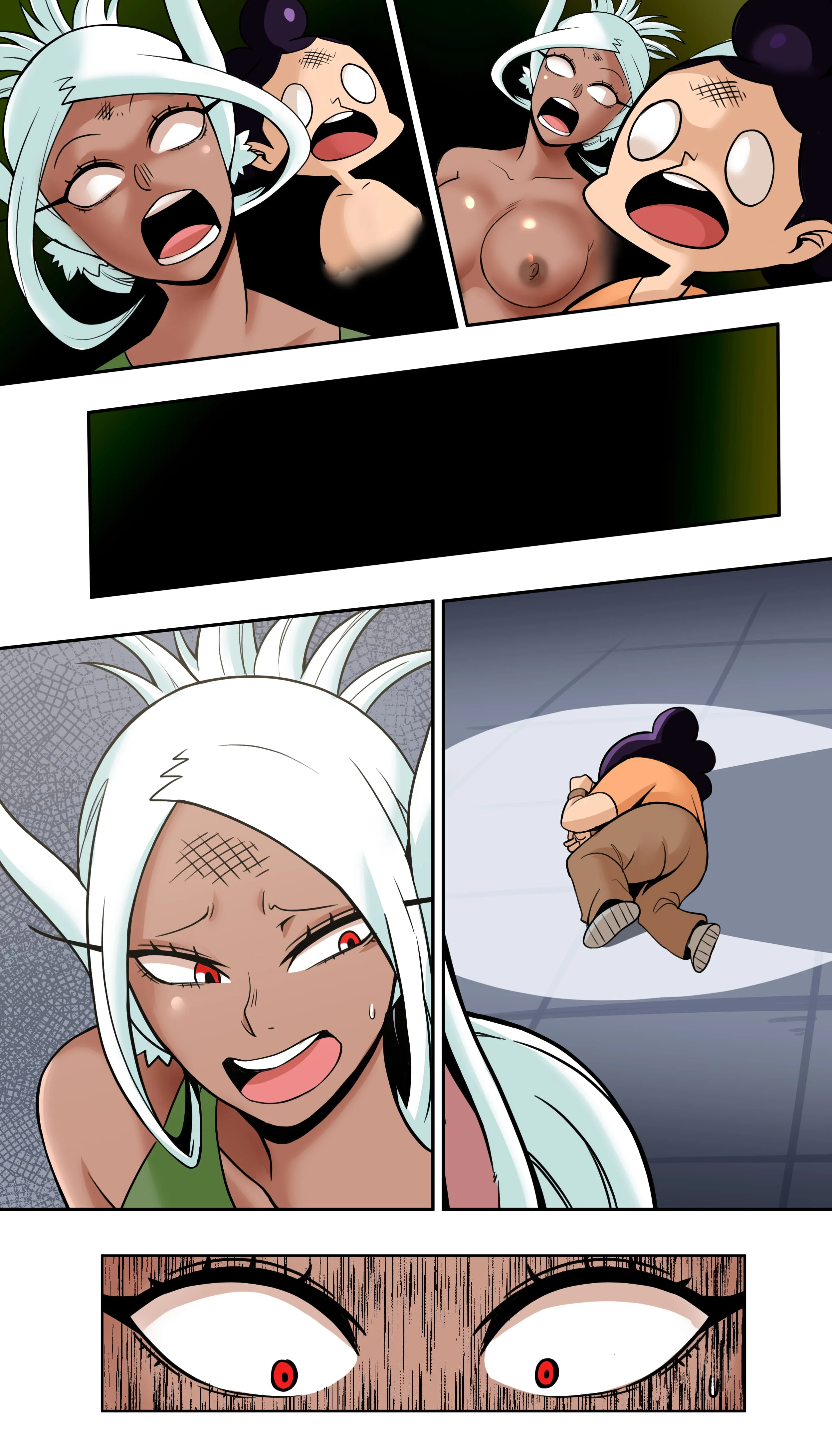 Momo &amp; Mirko? (My Hero Academia) [TSFSingularity , DeaF] 1 . Momo & Mirko? - Chapter 1 (My Hero Academia) [TSFSingularity , DeaF] – page 18