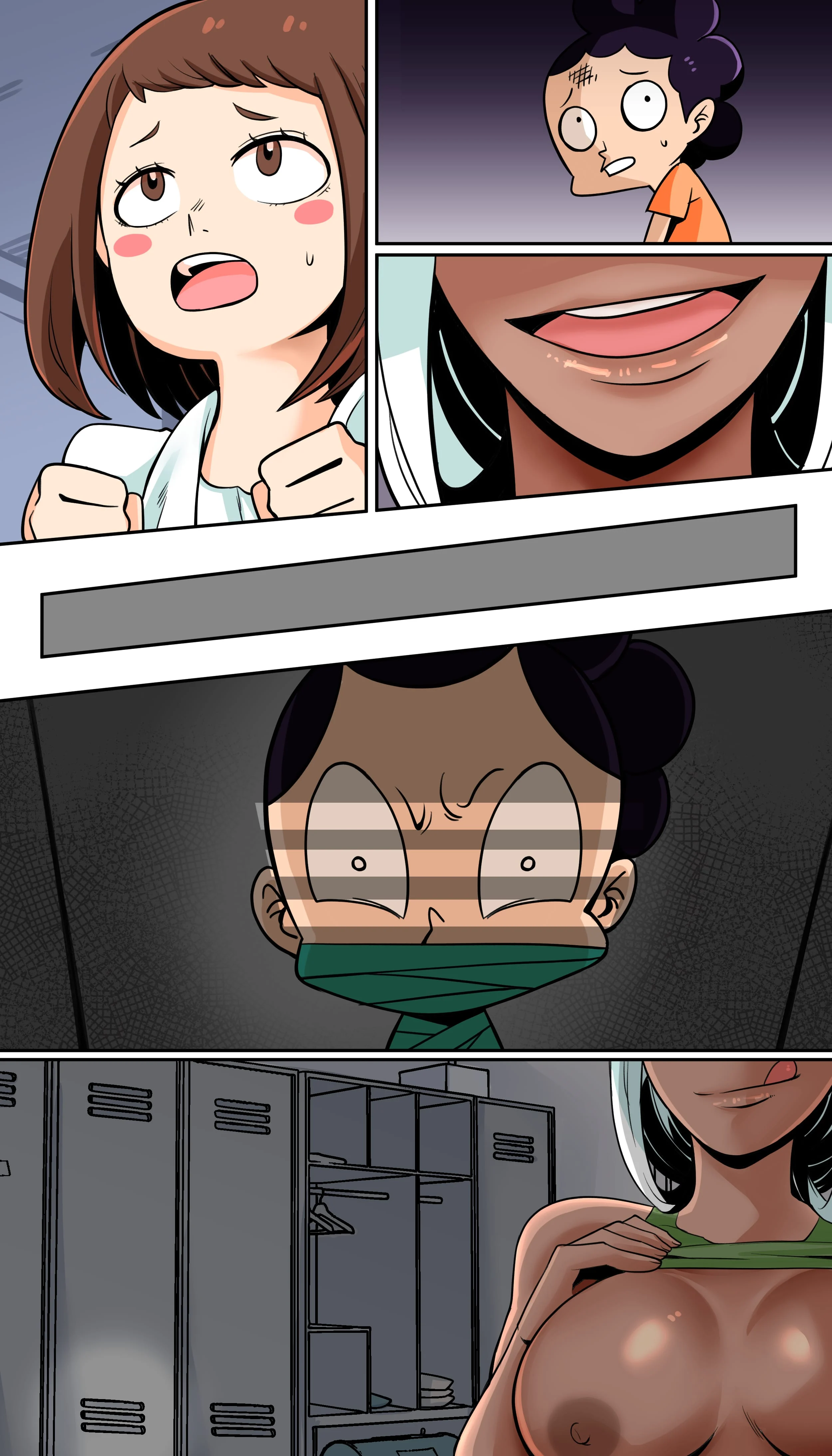 Momo &amp; Mirko? (My Hero Academia) [TSFSingularity , DeaF] 1 . Momo & Mirko? - Chapter 1 (My Hero Academia) [TSFSingularity , DeaF] – page 20