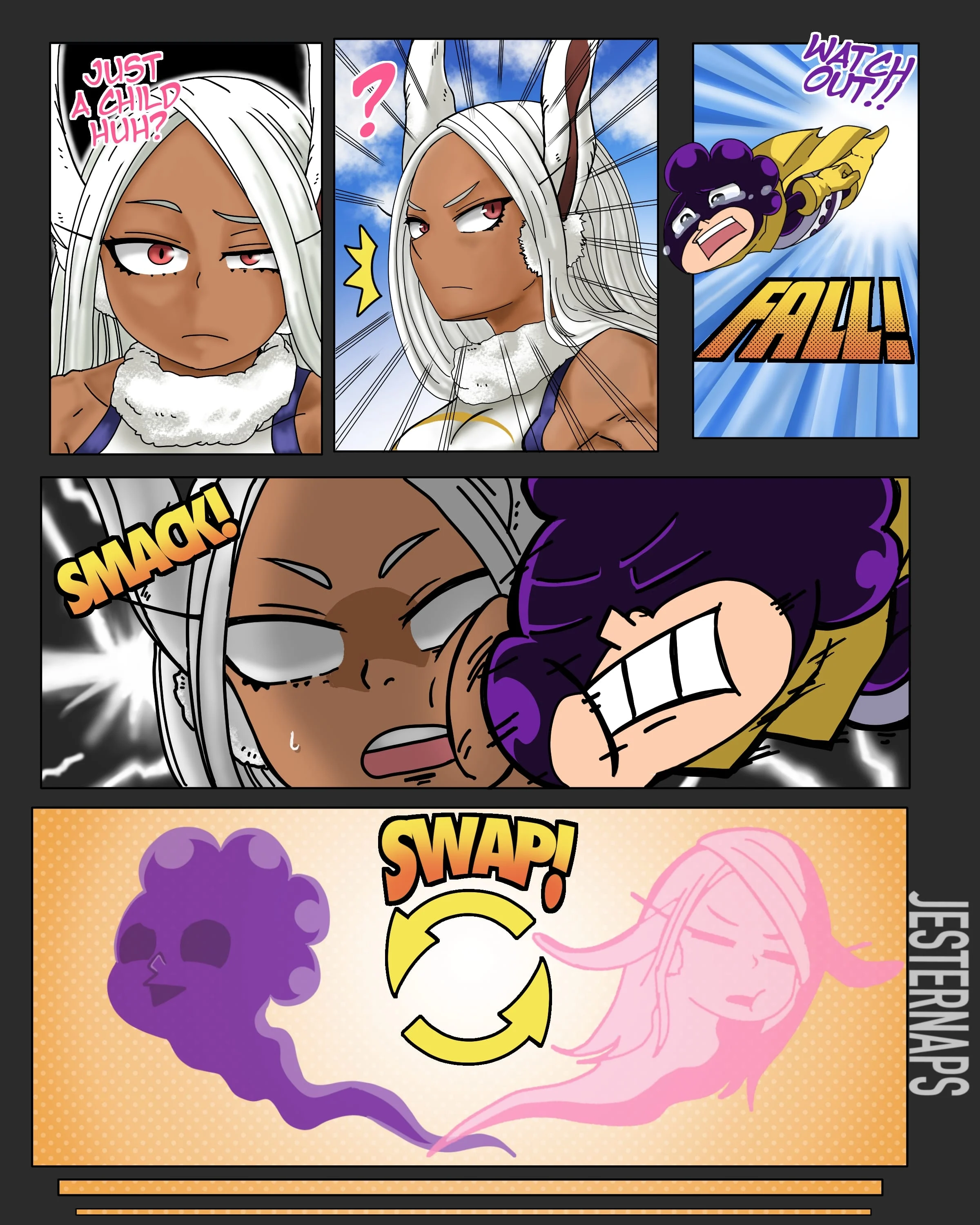 Over the Moon! (My Hero Academia) [TSFSingularity , JesterNaps] 1 . Over the Moon! - Chapter 1 (My Hero Academia) [TSFSingularity , JesterNaps] – page 2