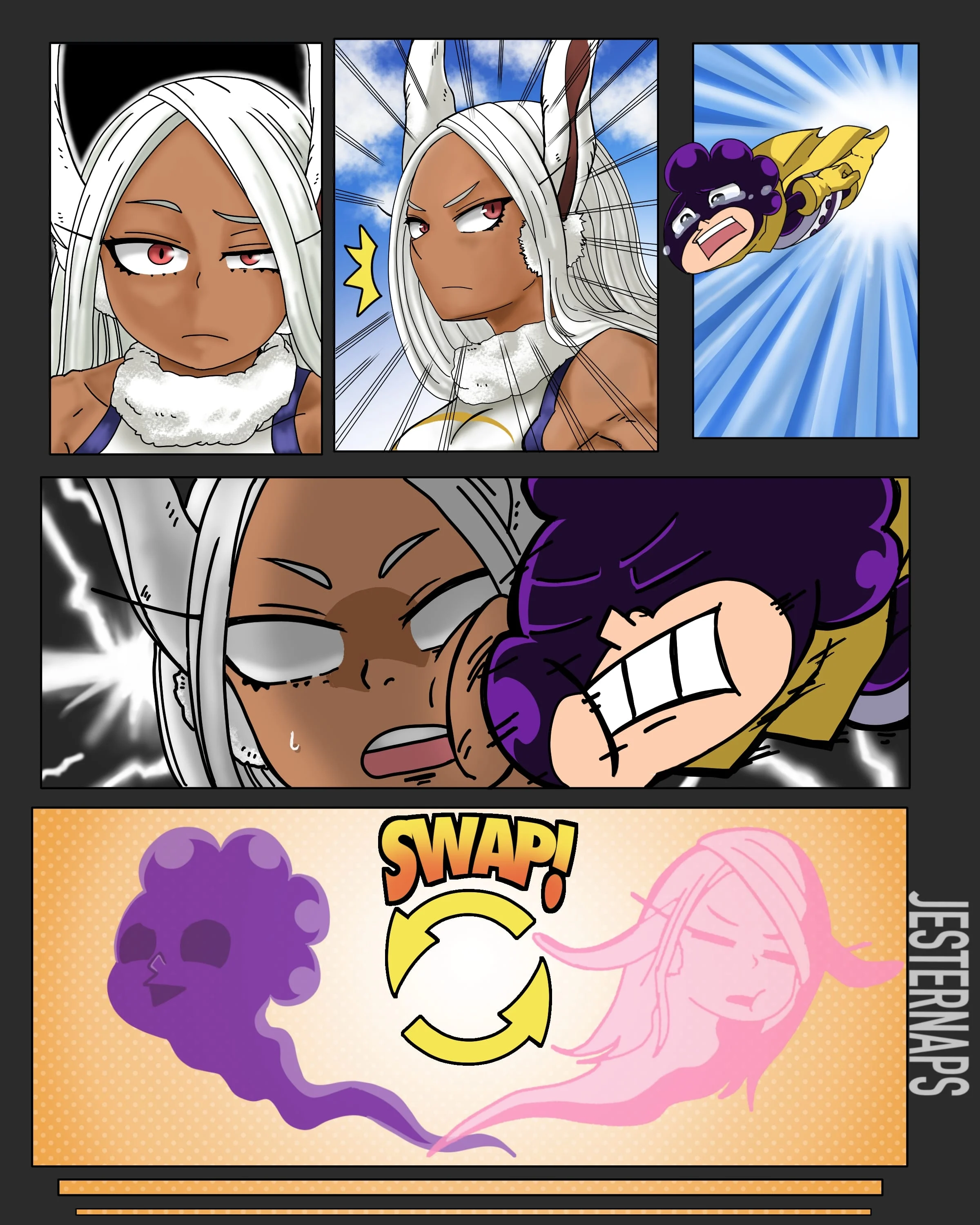 Over the Moon! (My Hero Academia) [TSFSingularity , JesterNaps] 1 . Over the Moon! - Chapter 1 (My Hero Academia) [TSFSingularity , JesterNaps] – page 9