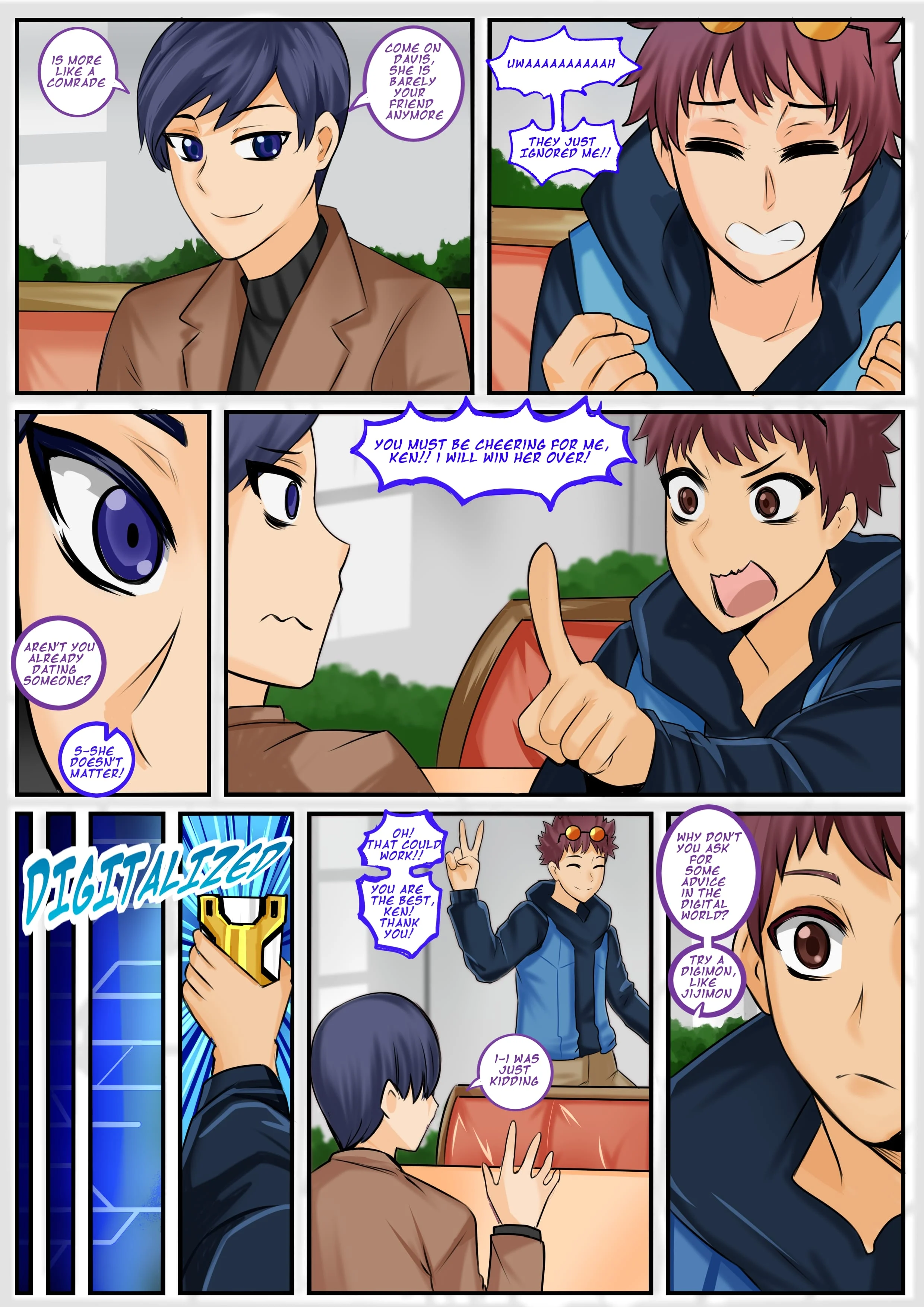 Angewom-on-line! (Digimon Adventure) [TSFSingularity , BurningMoonWorks] 1 . Angewom-on-line! - Chapter 1 (Digimon Adventure) [TSFSingularity , Burning Moon Works] – page 3