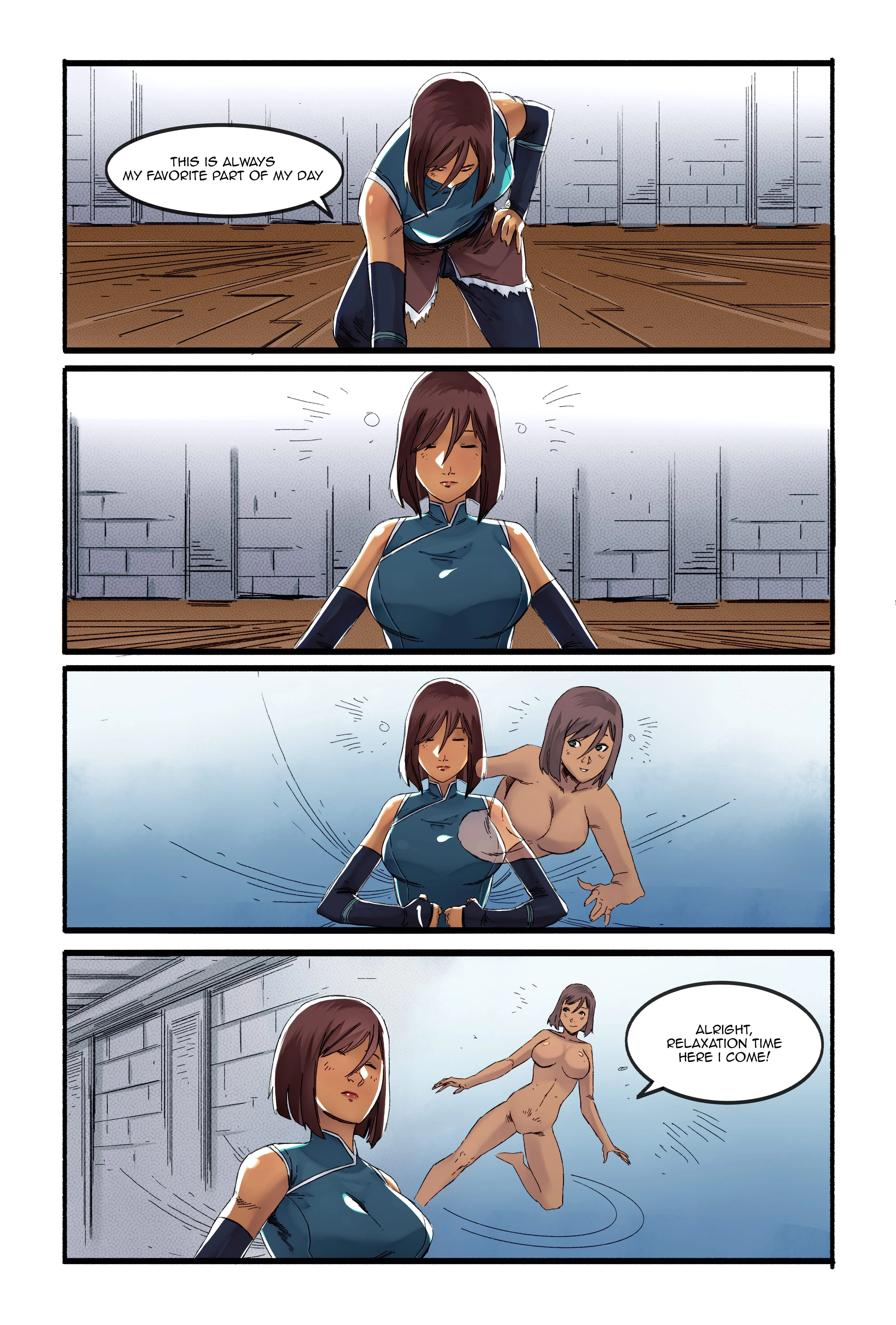 Bolin’s Spiritual Experience! (Legend of Korra) [TSFSingularity , Ralvi Ariyan] 1 . Bolin's Spiritual Experience! - Chapter 1 (Legend of Korra) [TSFSingularity , Ralvi Ariyan] – page 2