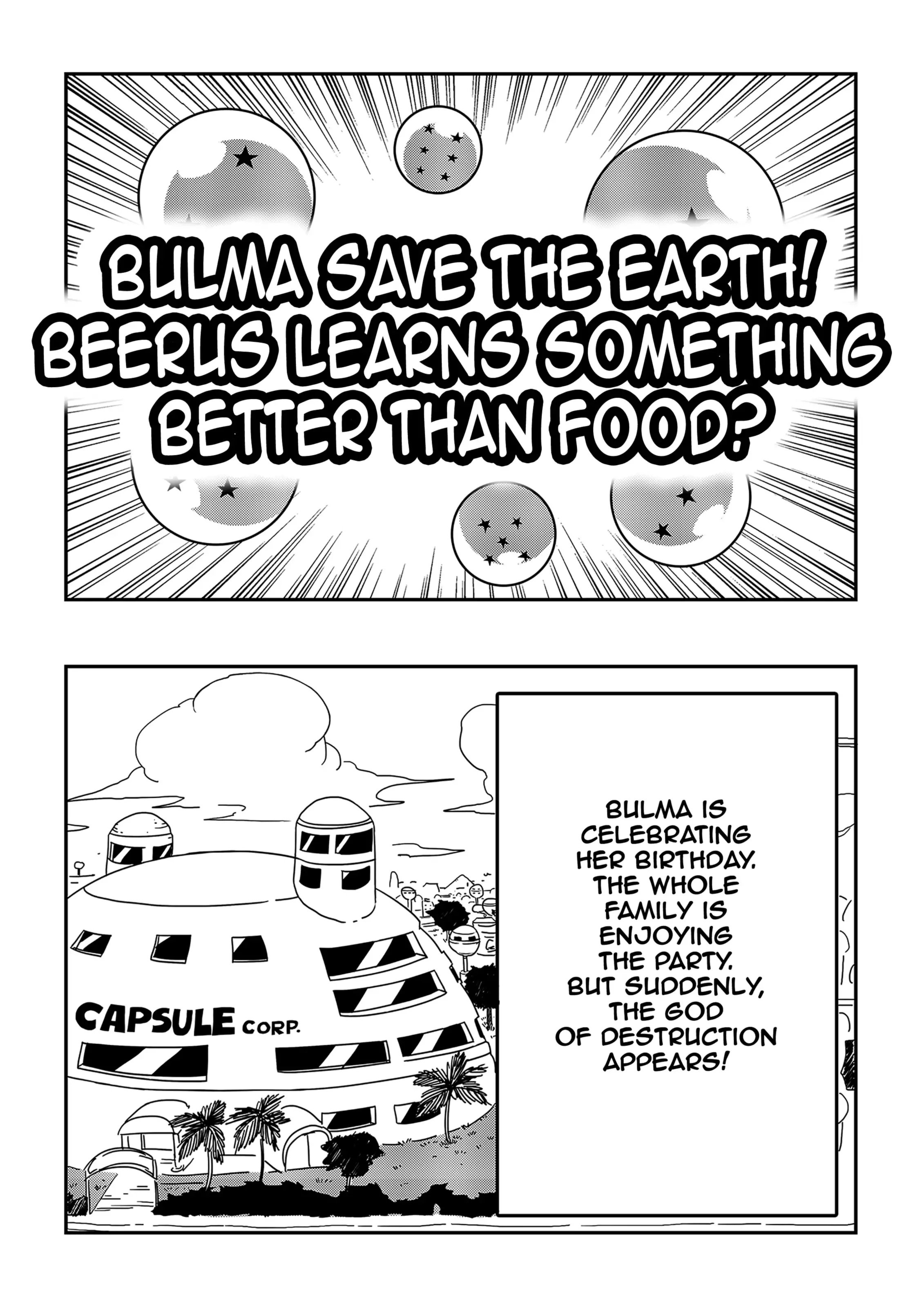 No One Can Go Against Beerus! (Dragon Ball Super) [Yamamoto] 1 . Bulma Saves the Earth - (Dragon Ball Super) [Yamamoto] – page 2