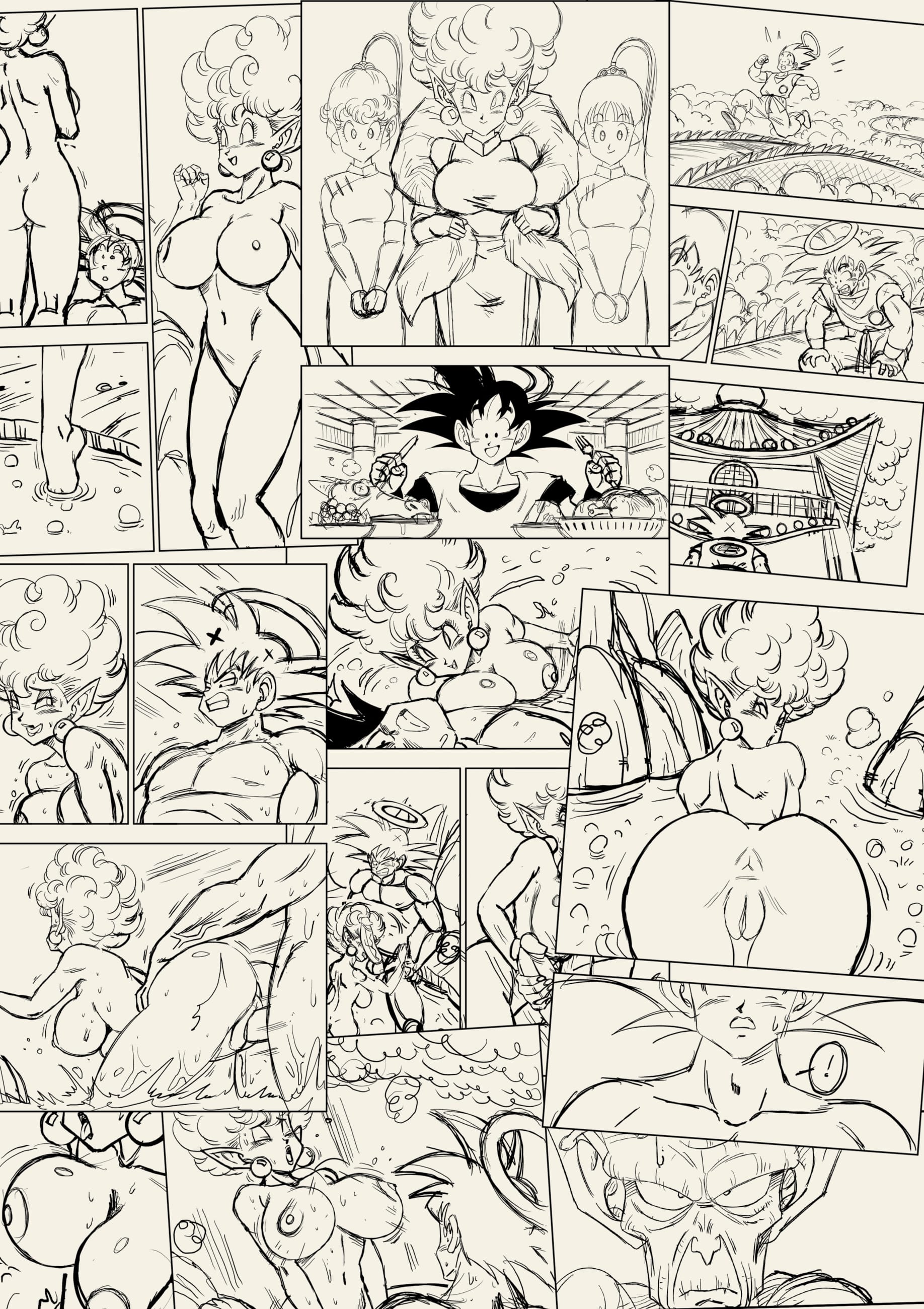 Paradise or Hell?! Snake Princess’s Hospitality (Dragon Ball Z) [Yamamoto] 1 . Paradise or Hell?! Snake Princess's Hospitality - Chapter 1 (Dragon Ball Z) [Yamamoto] – page 26