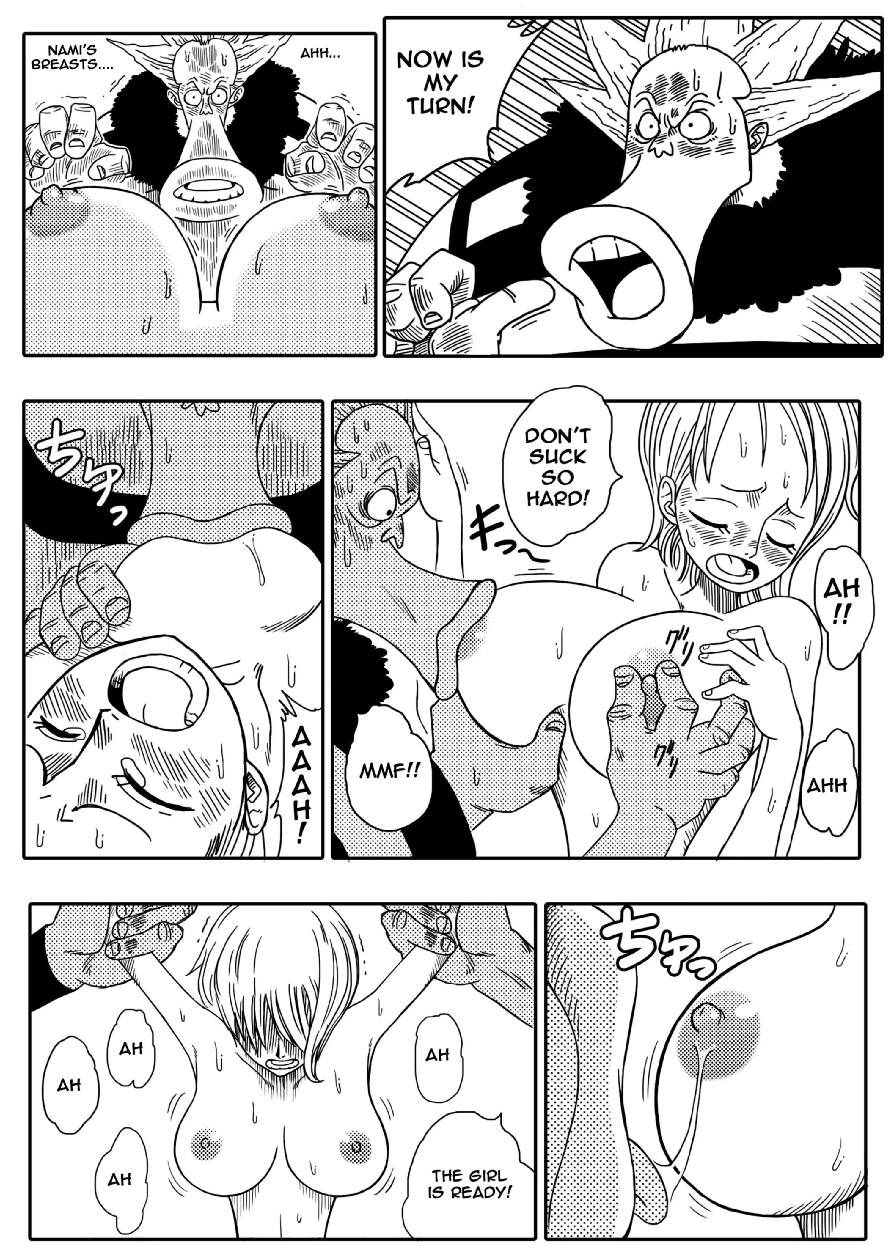 Nami vs Arlong (One Piece) [Yamamoto] 1 . Nami vs Arlong - Chapter 1 (One Piece) [Yamamoto] – page 12