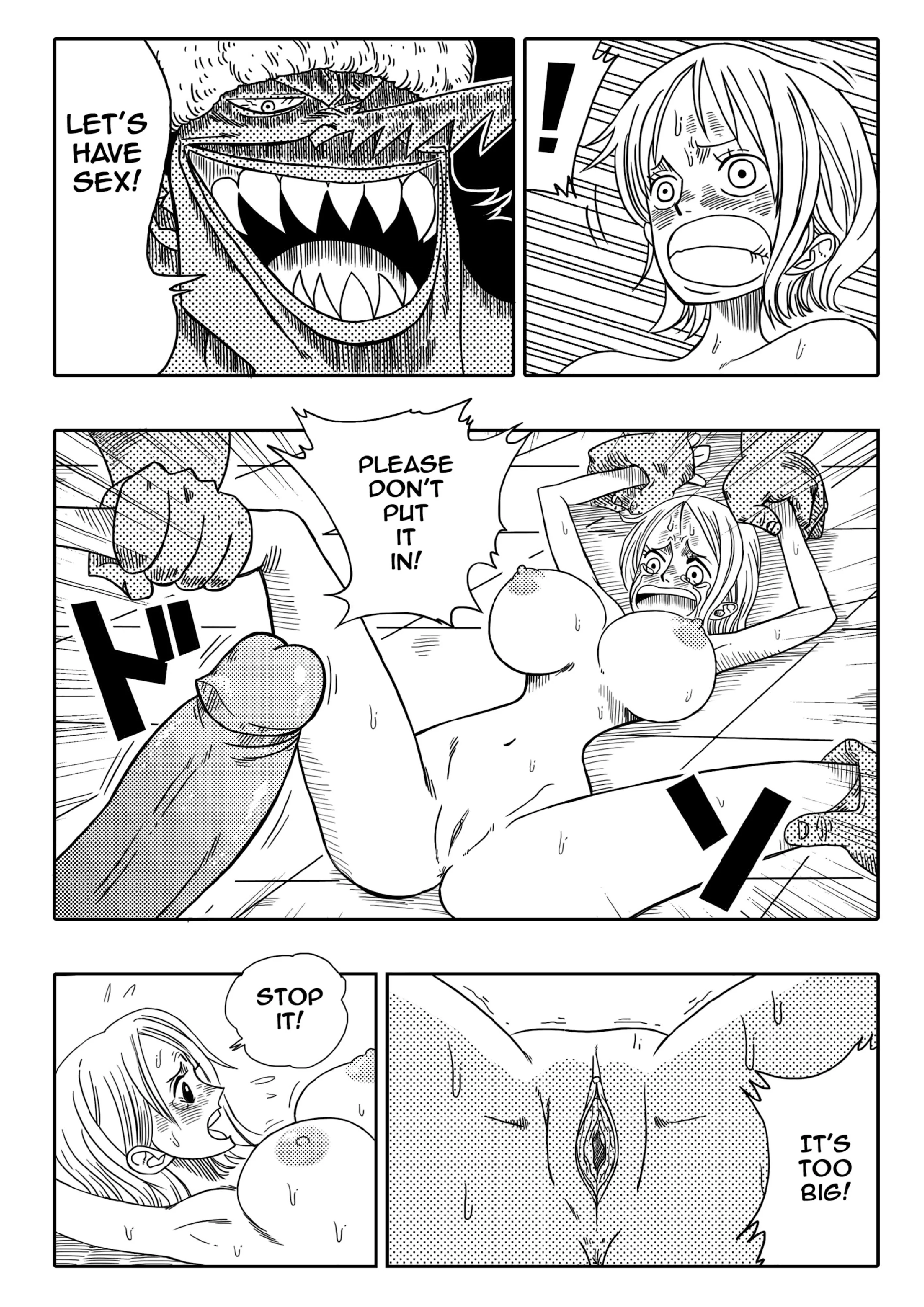 Nami vs Arlong (One Piece) [Yamamoto] 1 . Nami vs Arlong - Chapter 1 (One Piece) [Yamamoto] – page 14
