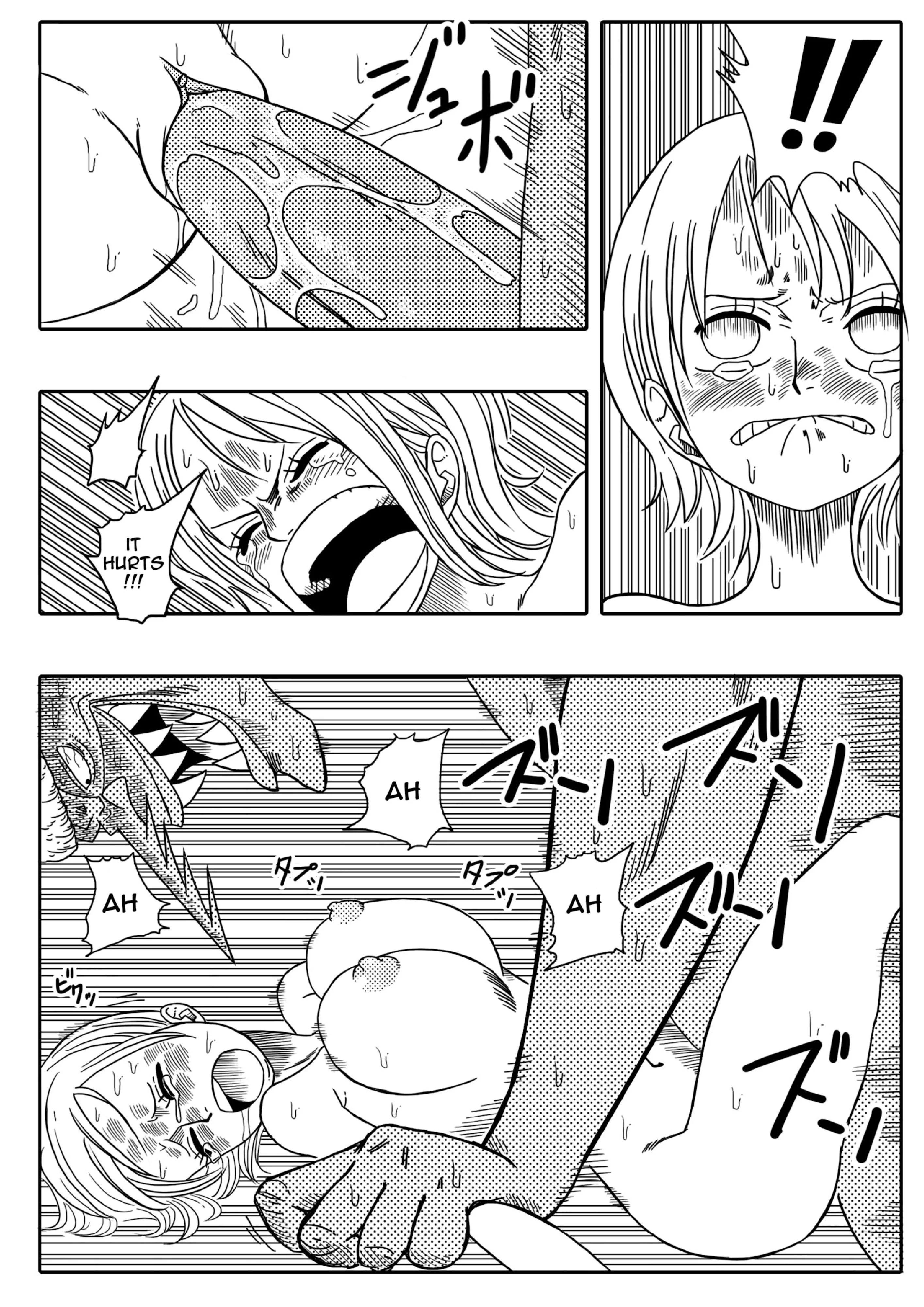 Nami vs Arlong (One Piece) [Yamamoto] 1 . Nami vs Arlong - Chapter 1 (One Piece) [Yamamoto] – page 16