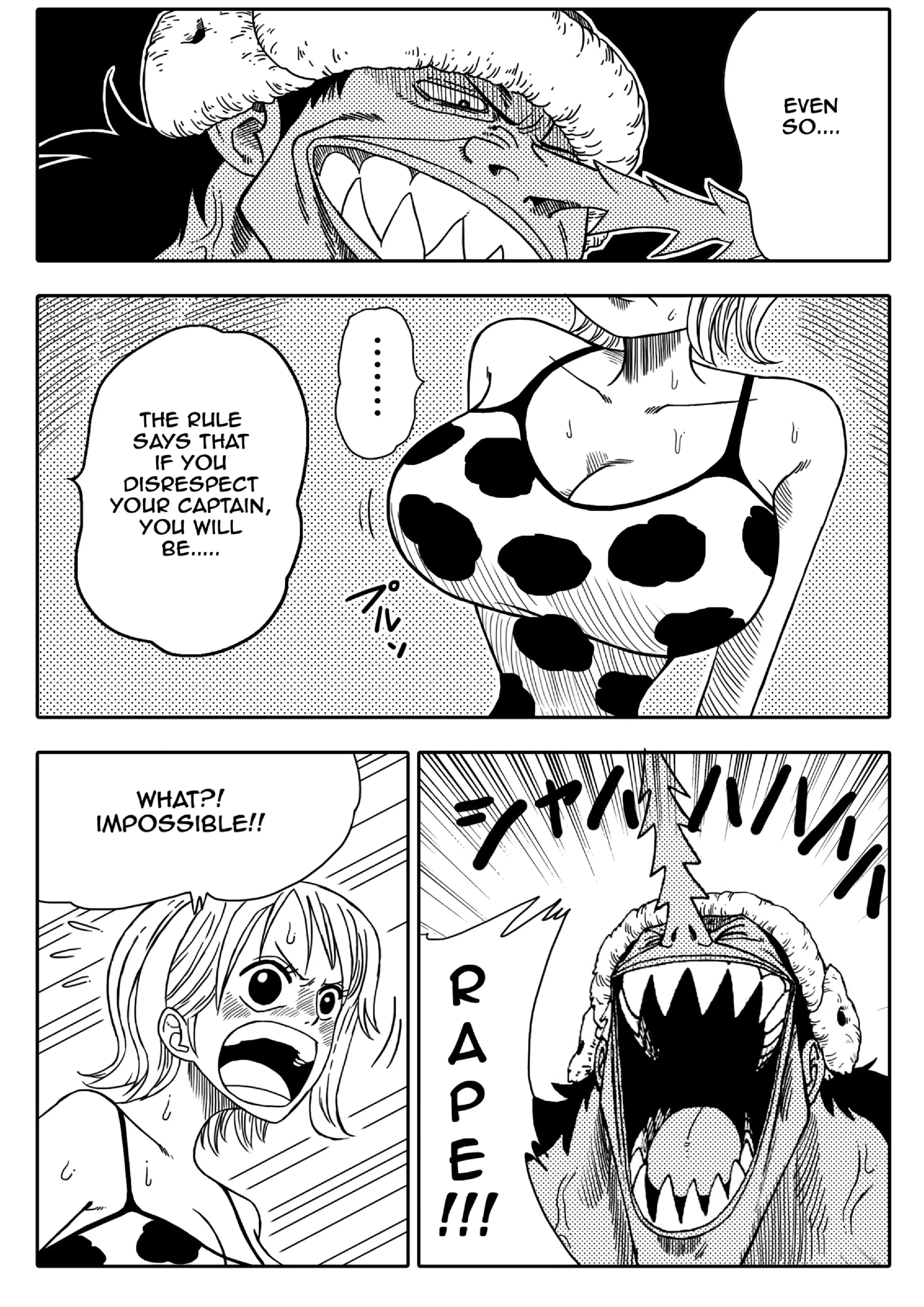 Nami vs Arlong (One Piece) [Yamamoto] 1 . Nami vs Arlong - Chapter 1 (One Piece) [Yamamoto] – page 6