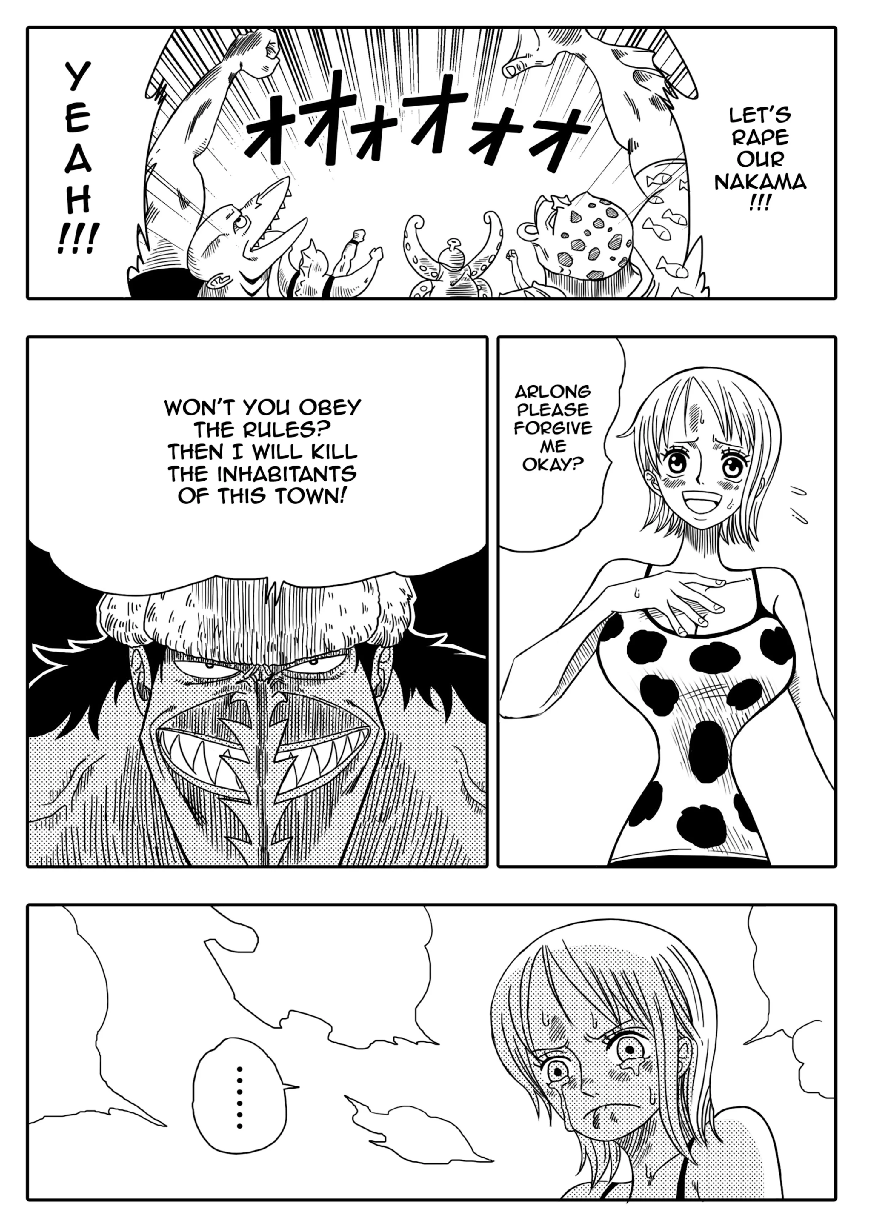 Nami vs Arlong (One Piece) [Yamamoto] 1 . Nami vs Arlong - Chapter 1 (One Piece) [Yamamoto] – page 7