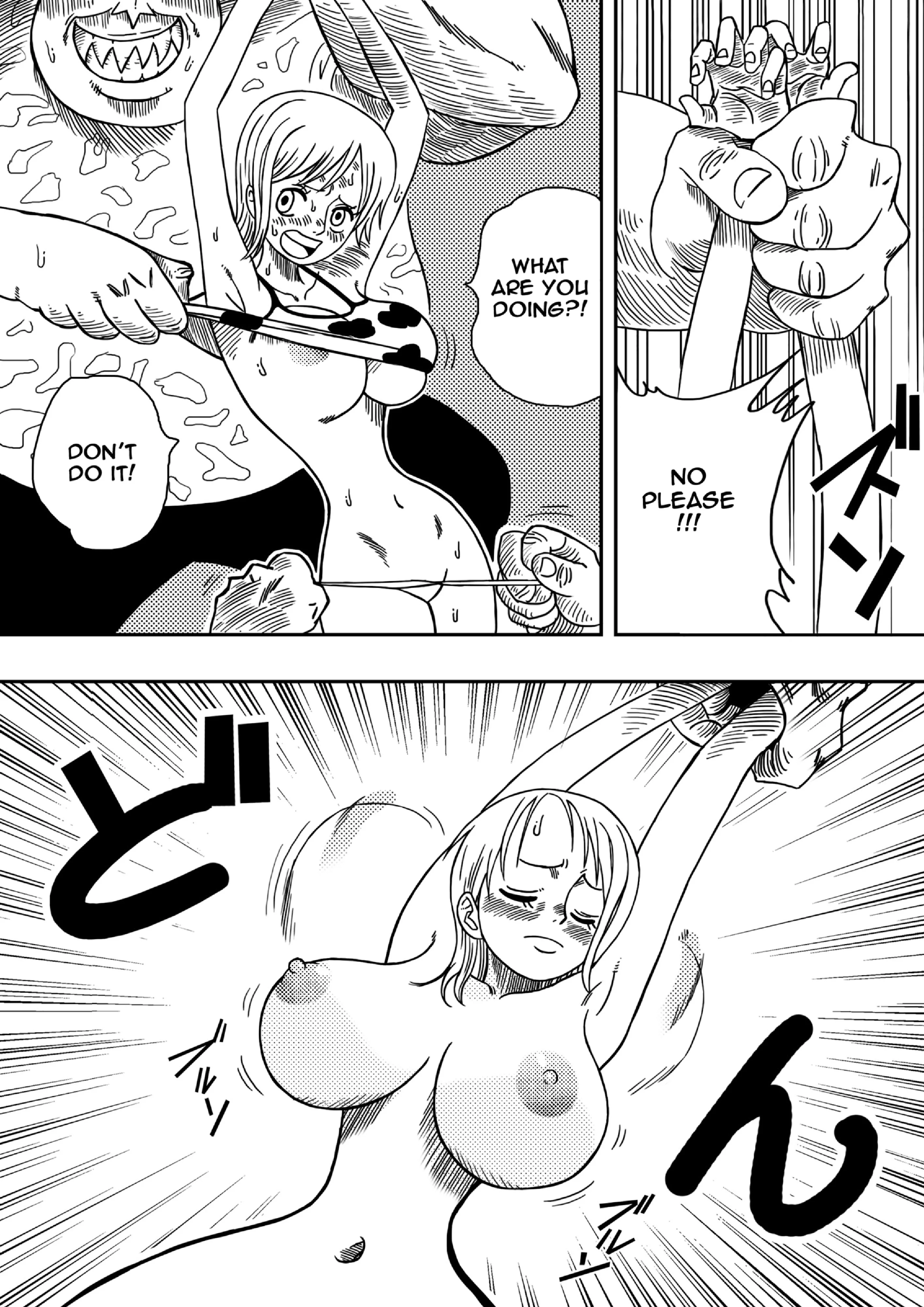 Nami vs Arlong (One Piece) [Yamamoto] 1 . Nami vs Arlong - Chapter 1 (One Piece) [Yamamoto] – page 8