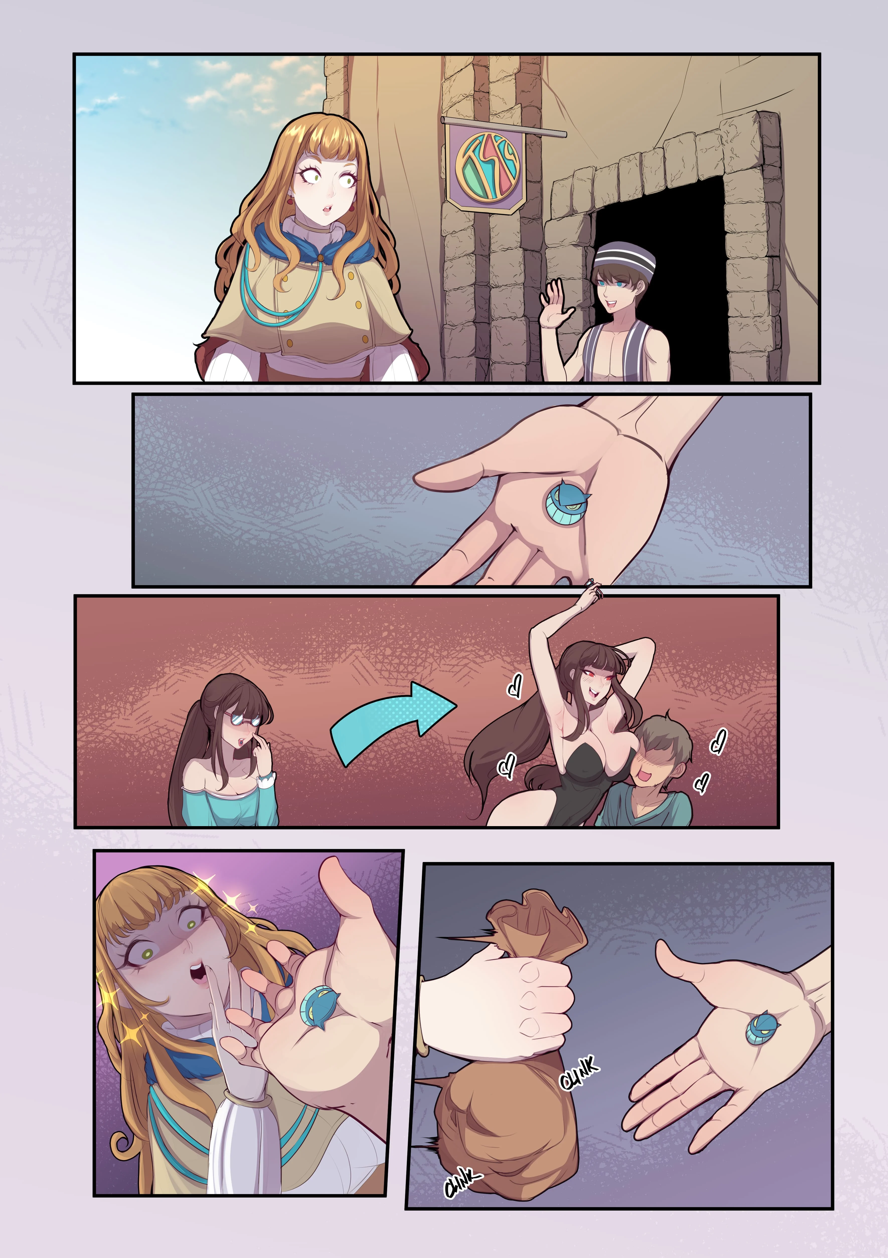 No Brain All Gain (Black Clover) [TSFSingularity , Oznovx] 1 . No Brain All Gain - Chapter 1 (Black Clover) [TSFSingularity , Oznovx] – page 11