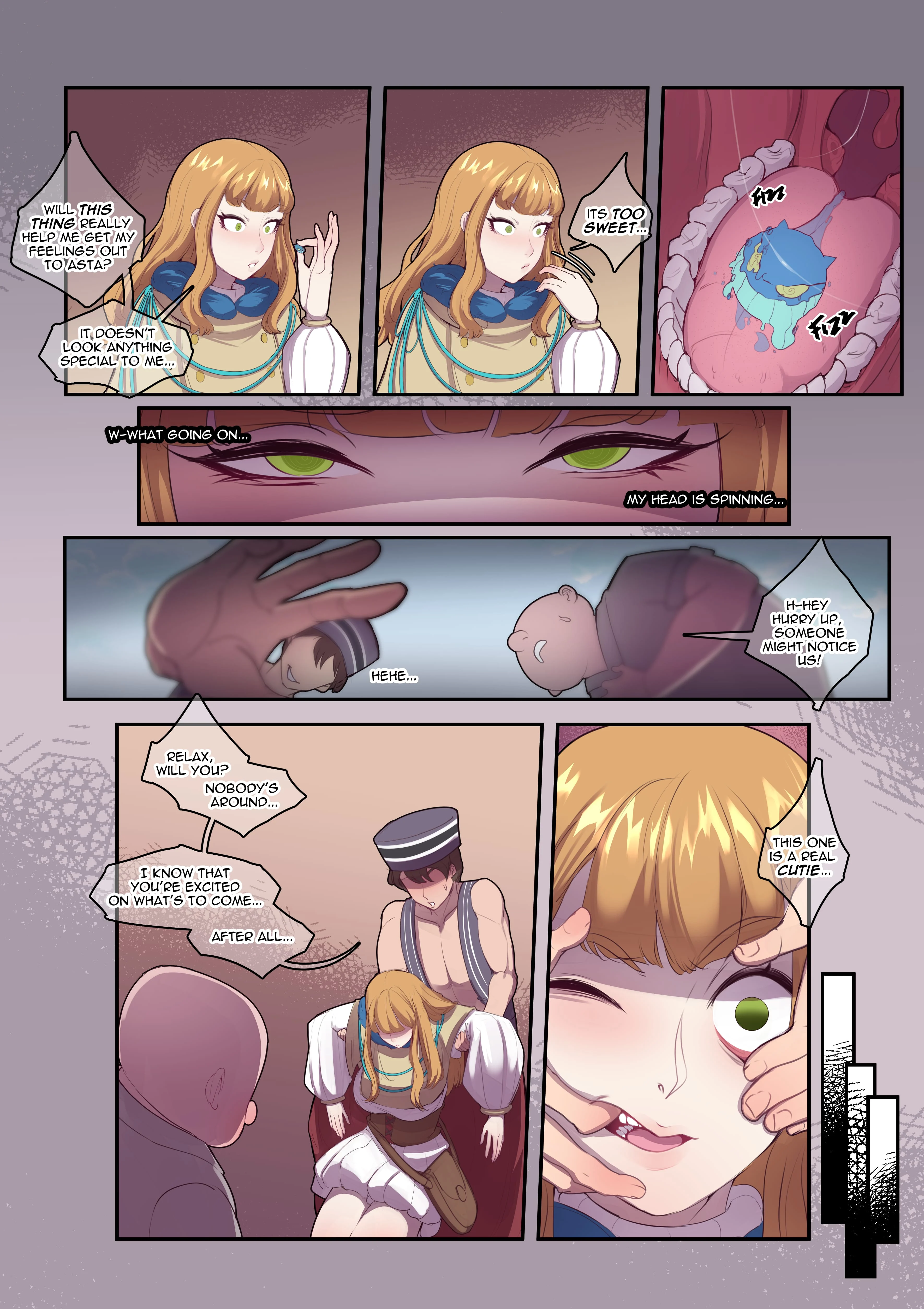 No Brain All Gain (Black Clover) [TSFSingularity , Oznovx] 1 . No Brain All Gain - Chapter 1 (Black Clover) [TSFSingularity , Oznovx] – page 3