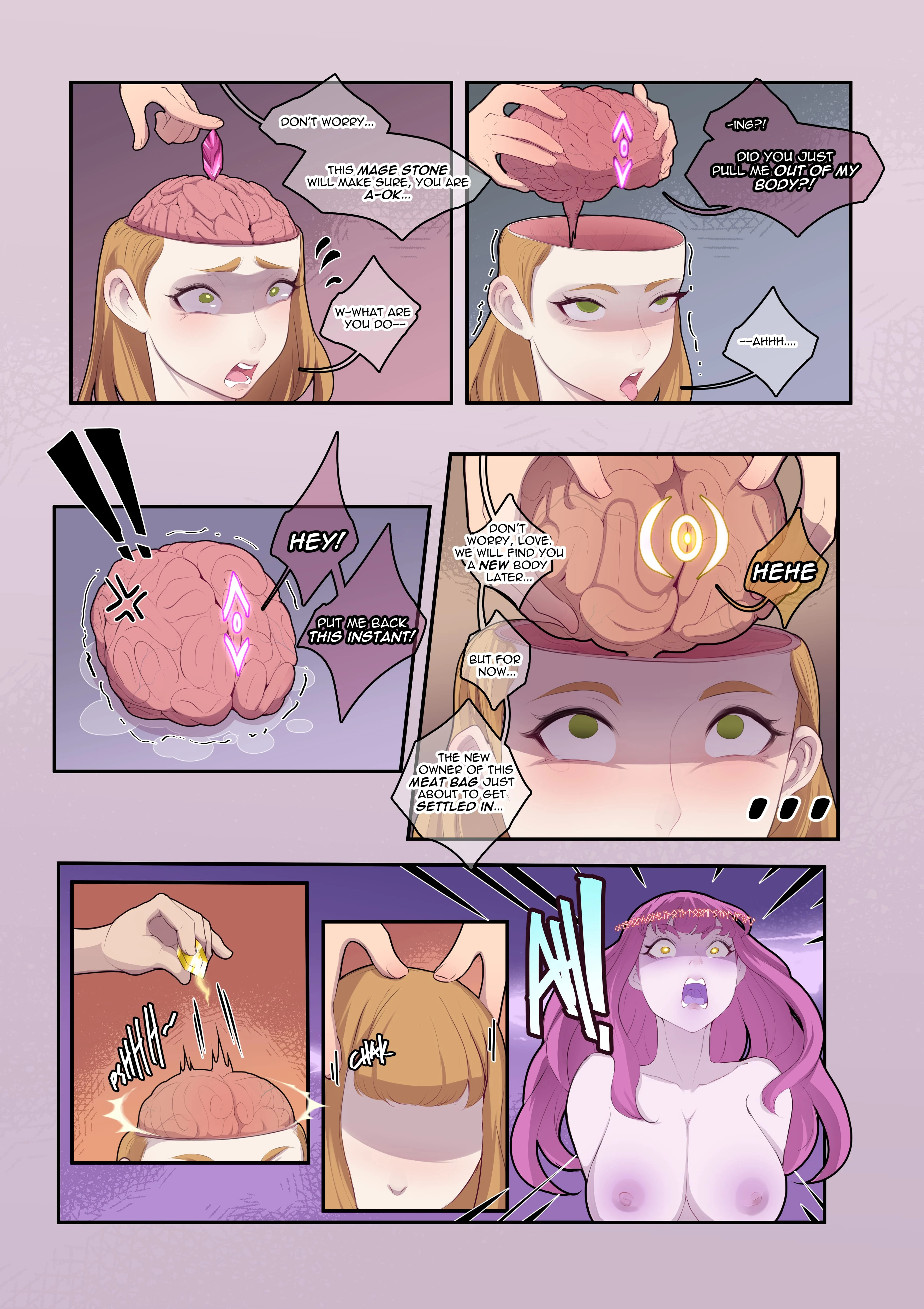 No Brain All Gain (Black Clover) [TSFSingularity , Oznovx] 1 . No Brain All Gain - Chapter 1 (Black Clover) [TSFSingularity , Oznovx] – page 5