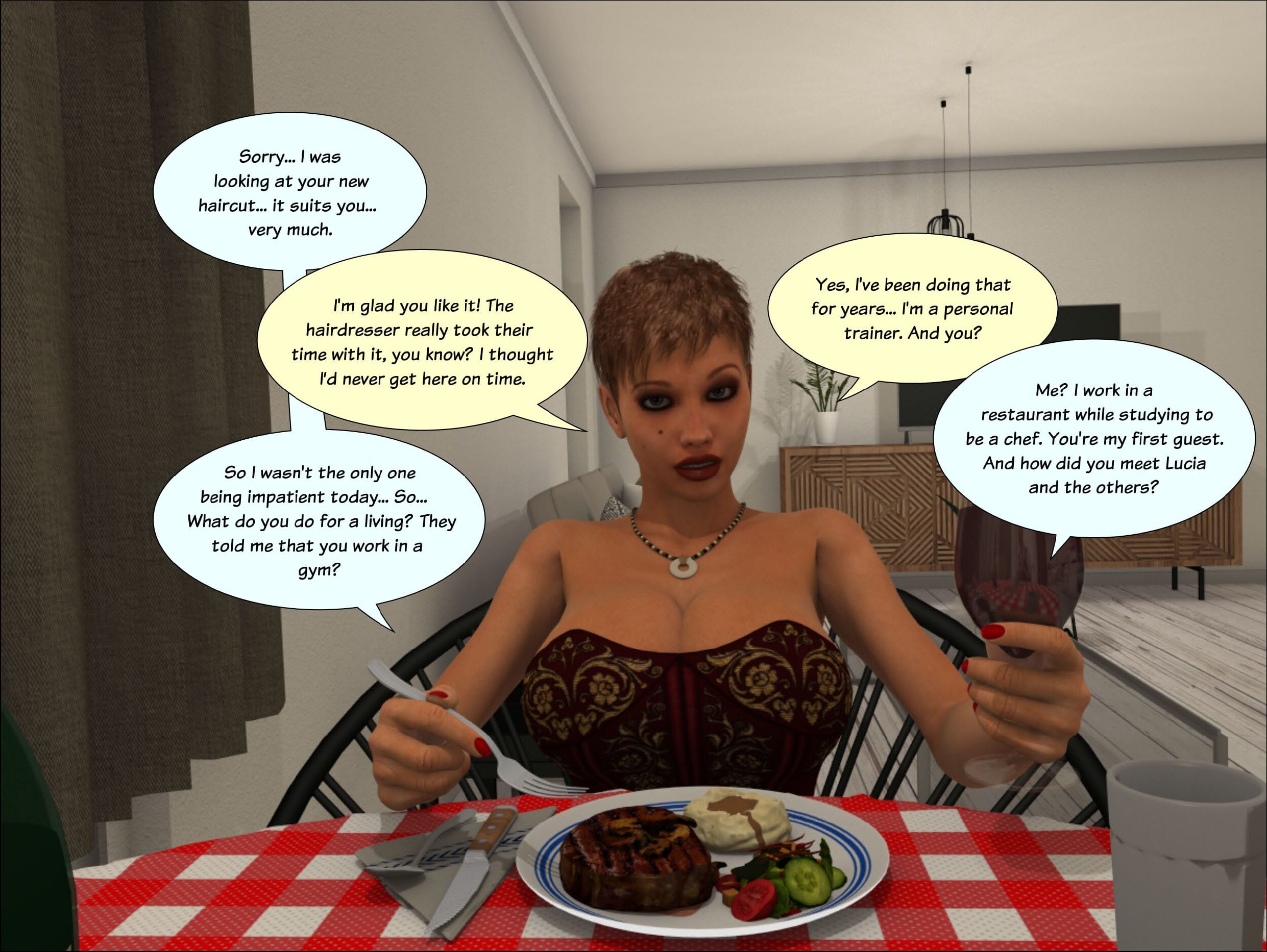 Giginho Series [Giginho] 48 . Dinner - [Giginho] – page 8