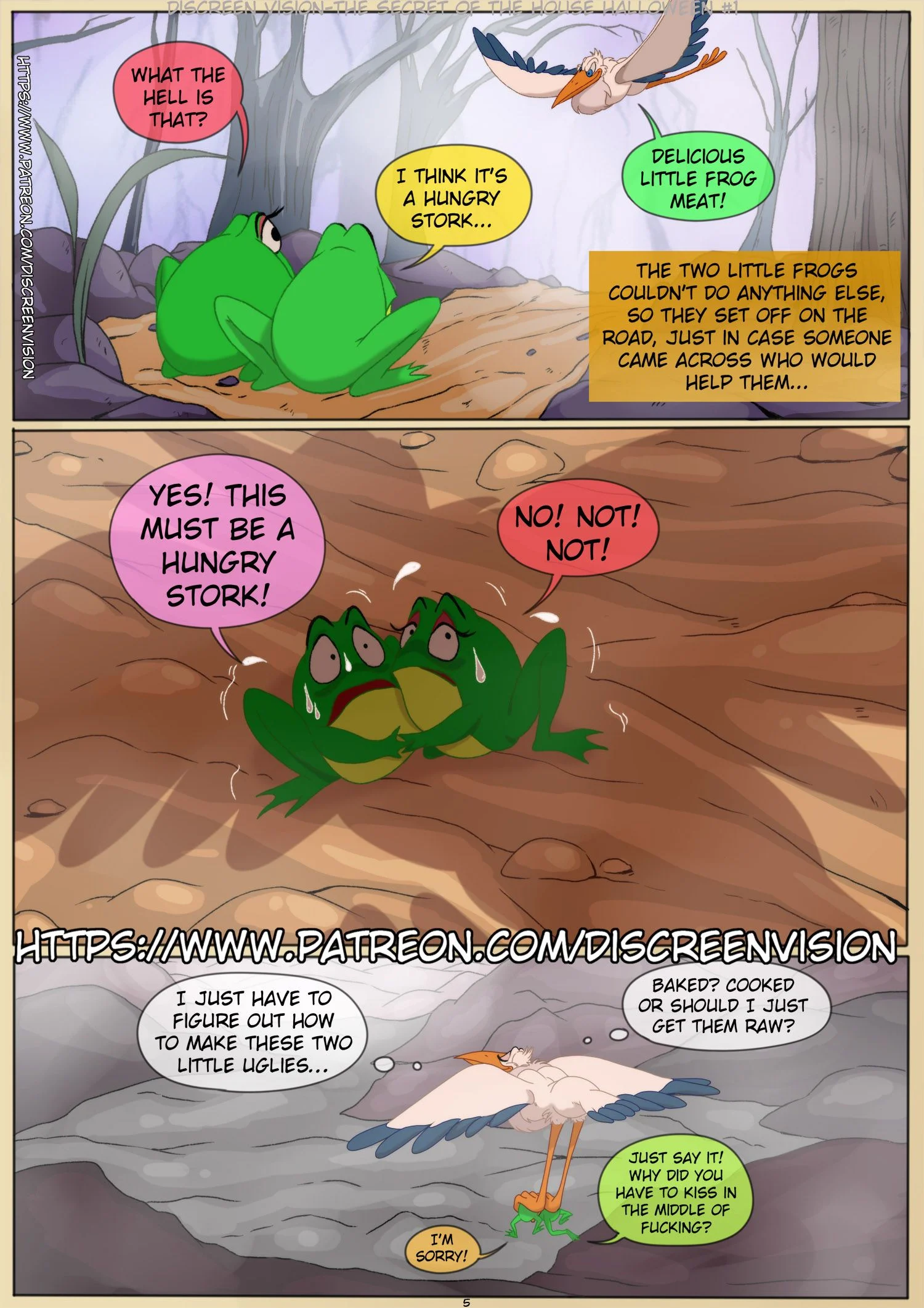 The Secret Of The House [Discreen Vision] 1 . The Secret Of The House - Chapter 1 - Halloween 2023 [Discreen Vision] – page 5
