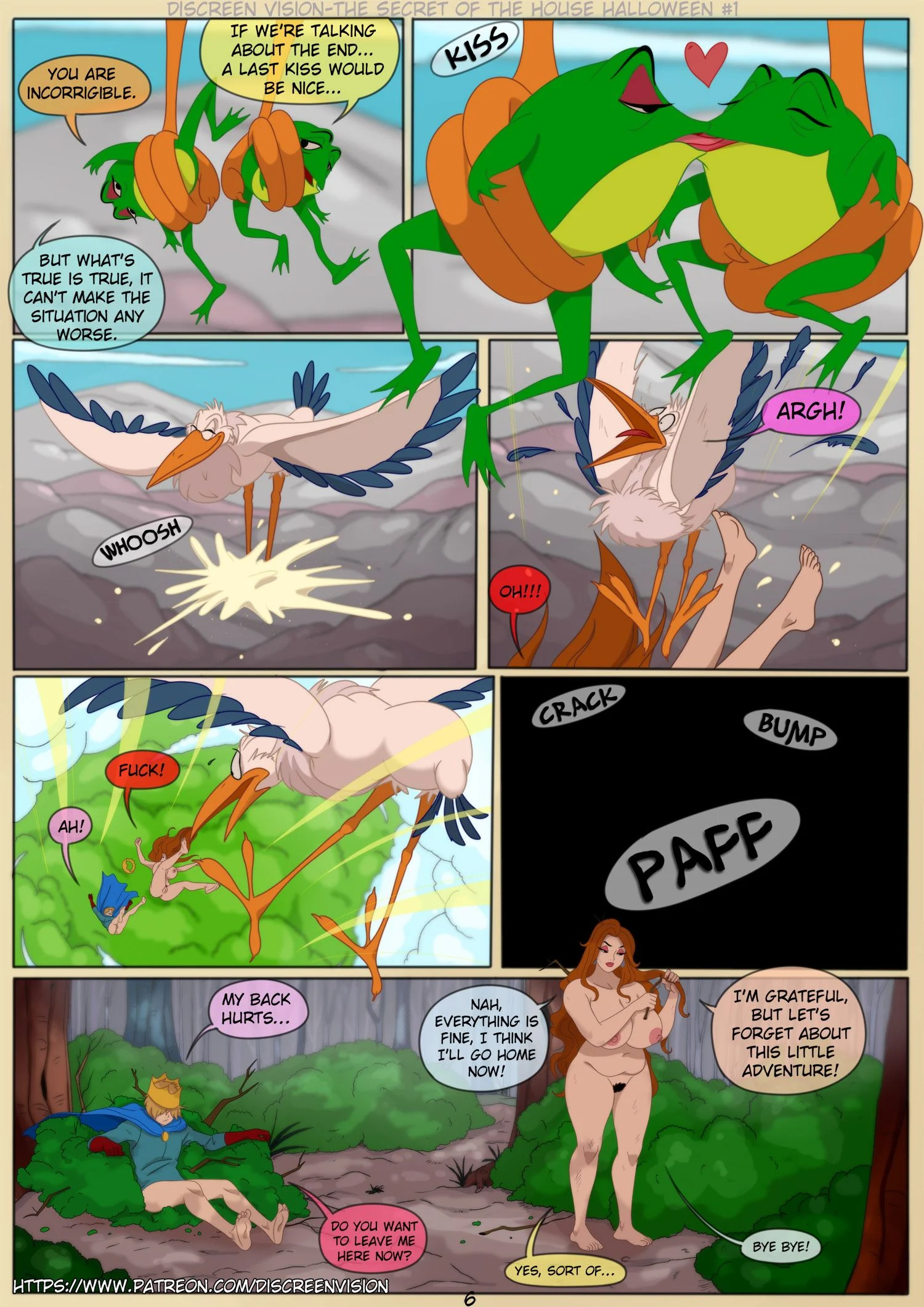 The Secret Of The House [Discreen Vision] 1 . The Secret Of The House - Chapter 1 - Halloween 2023 [Discreen Vision] – page 6