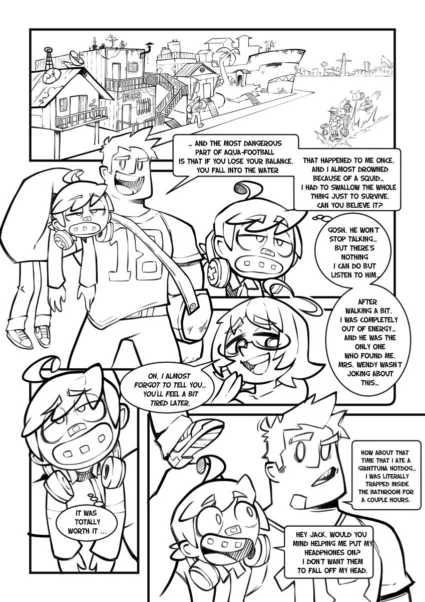 Skarpworld [Gerph] 6 . Skarpworld - Movie Night - Chapter 6 [Gerph] – page 12