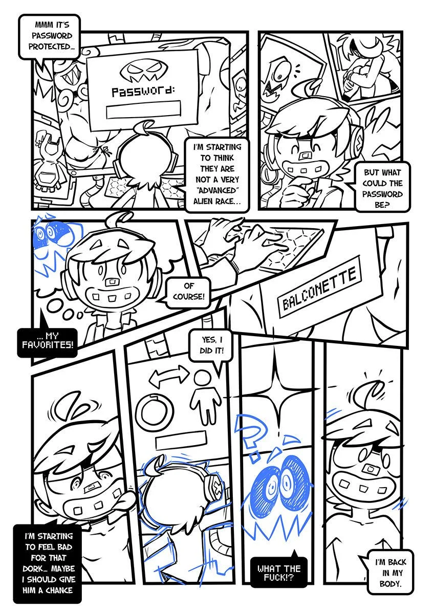 Skarpworld [Gerph] 5 . Skarpworld - Impulsive - Chapter 5 [Gerph] – page 17