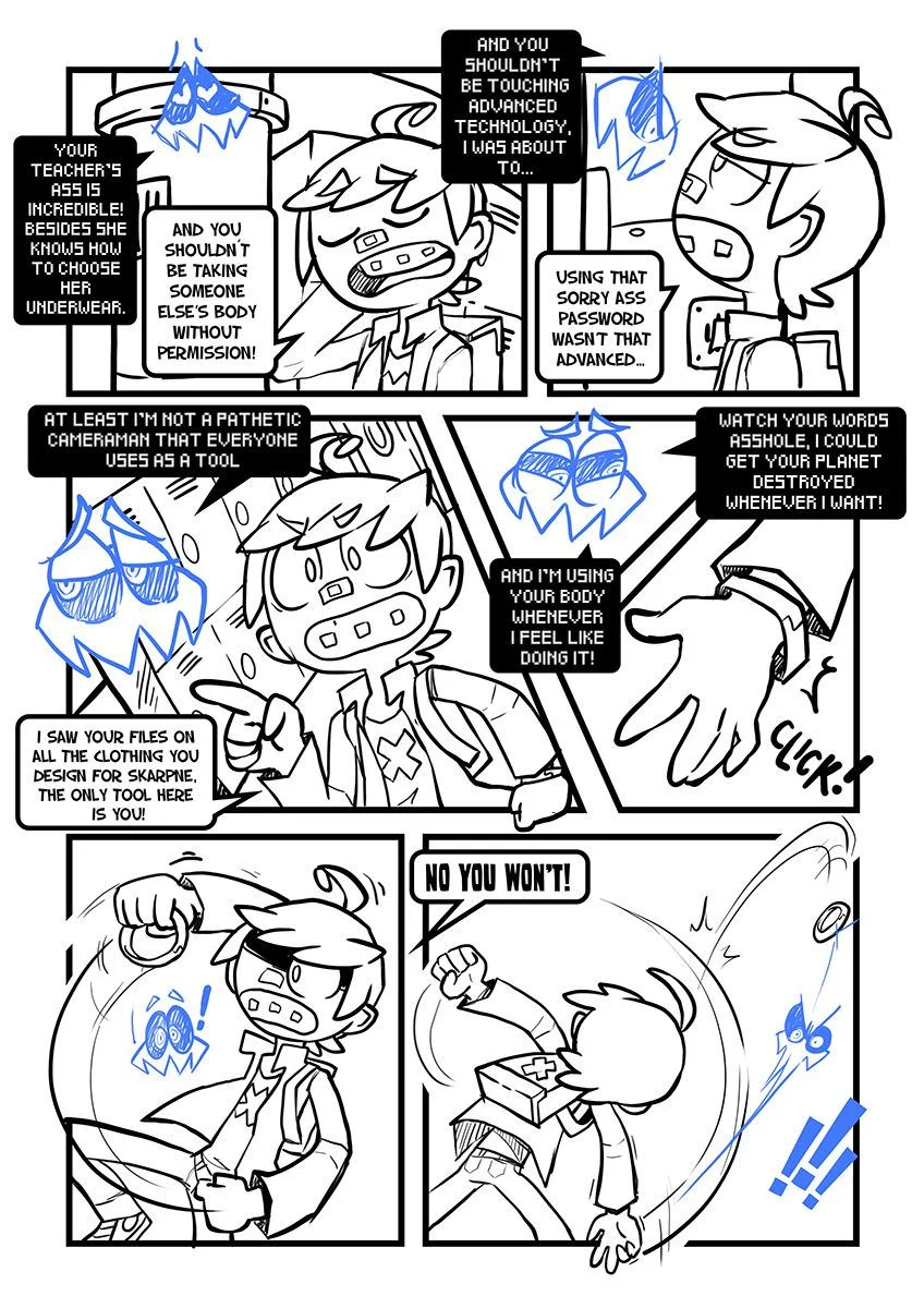 Skarpworld [Gerph] 5 . Skarpworld - Impulsive - Chapter 5 [Gerph] – page 23