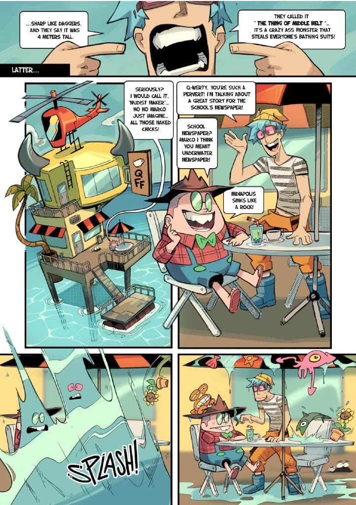 Skarpworld [Gerph] 11 . Skarpworld - La Petite Mort - Chapter 11 [Gerph] – page 16