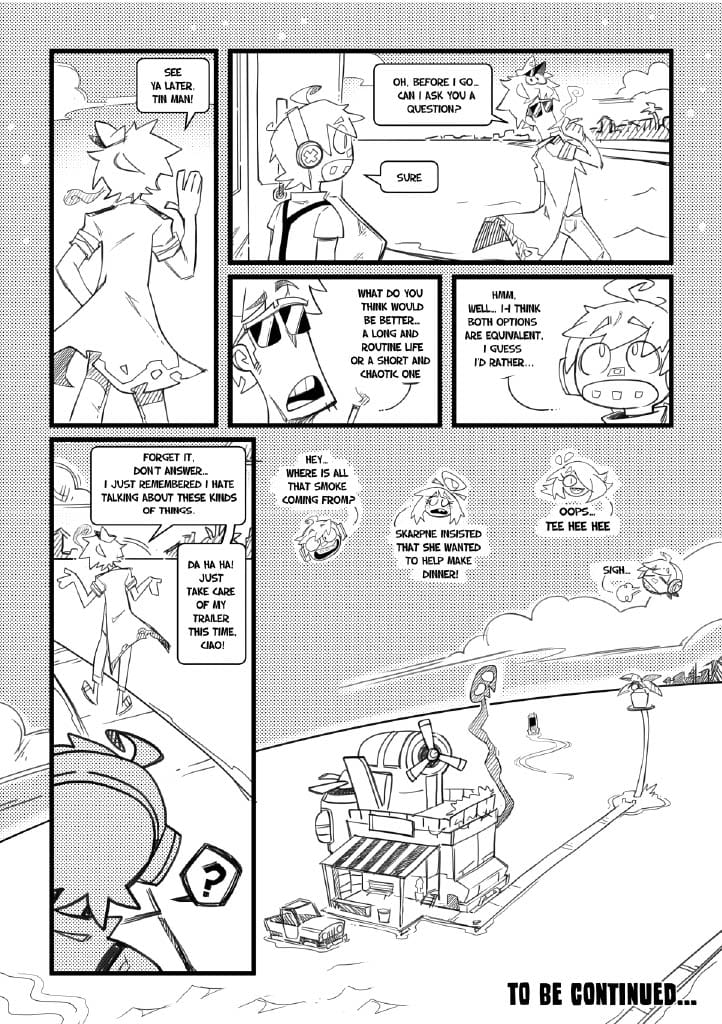 Skarpworld [Gerph] 11 . Skarpworld - La Petite Mort - Chapter 11 [Gerph] – page 32