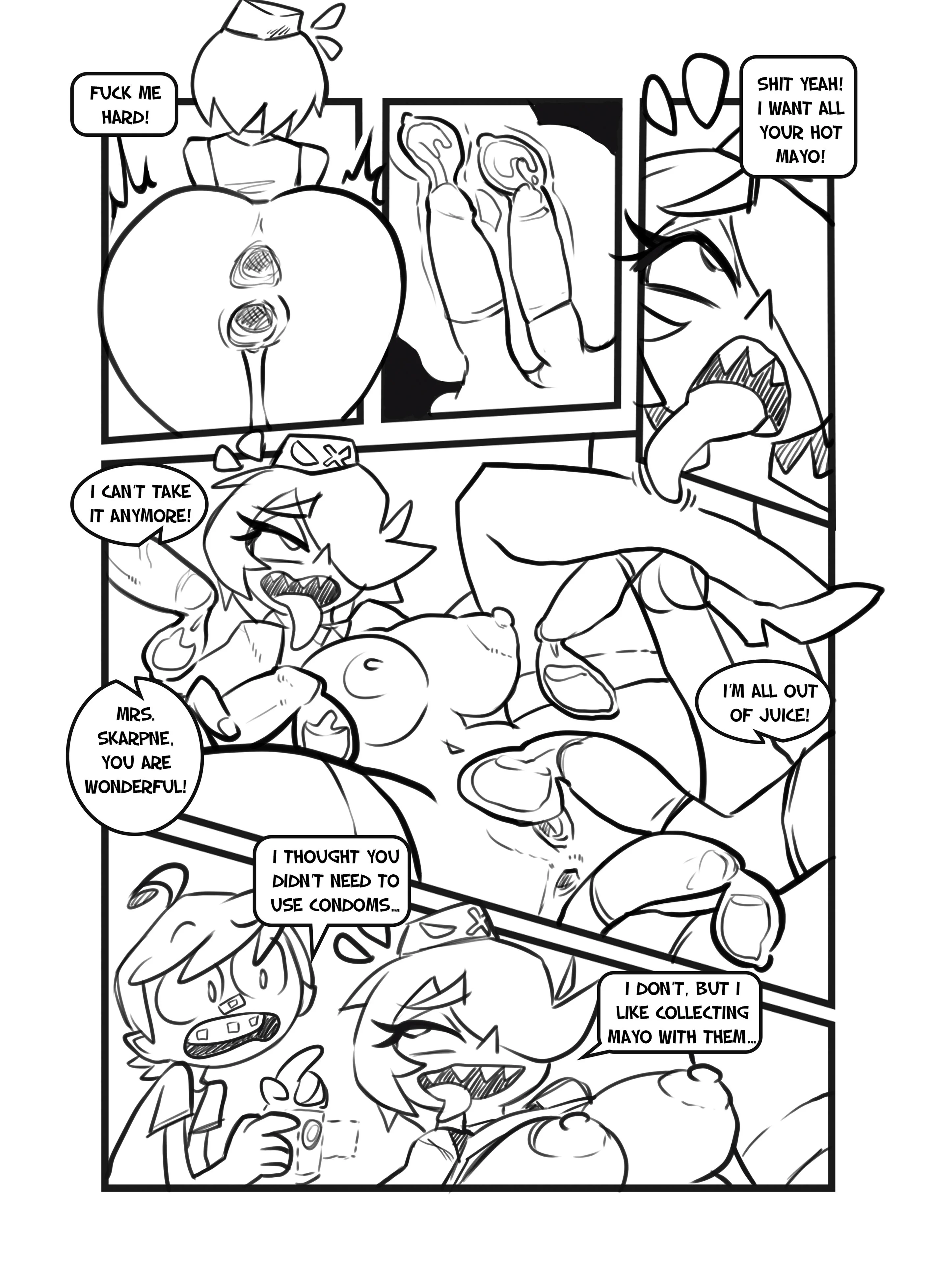 Skarpworld [Gerph] 4 . Skarpworld - 20000 Load Under Sea - Chapter 4 [Gerph] – page 10