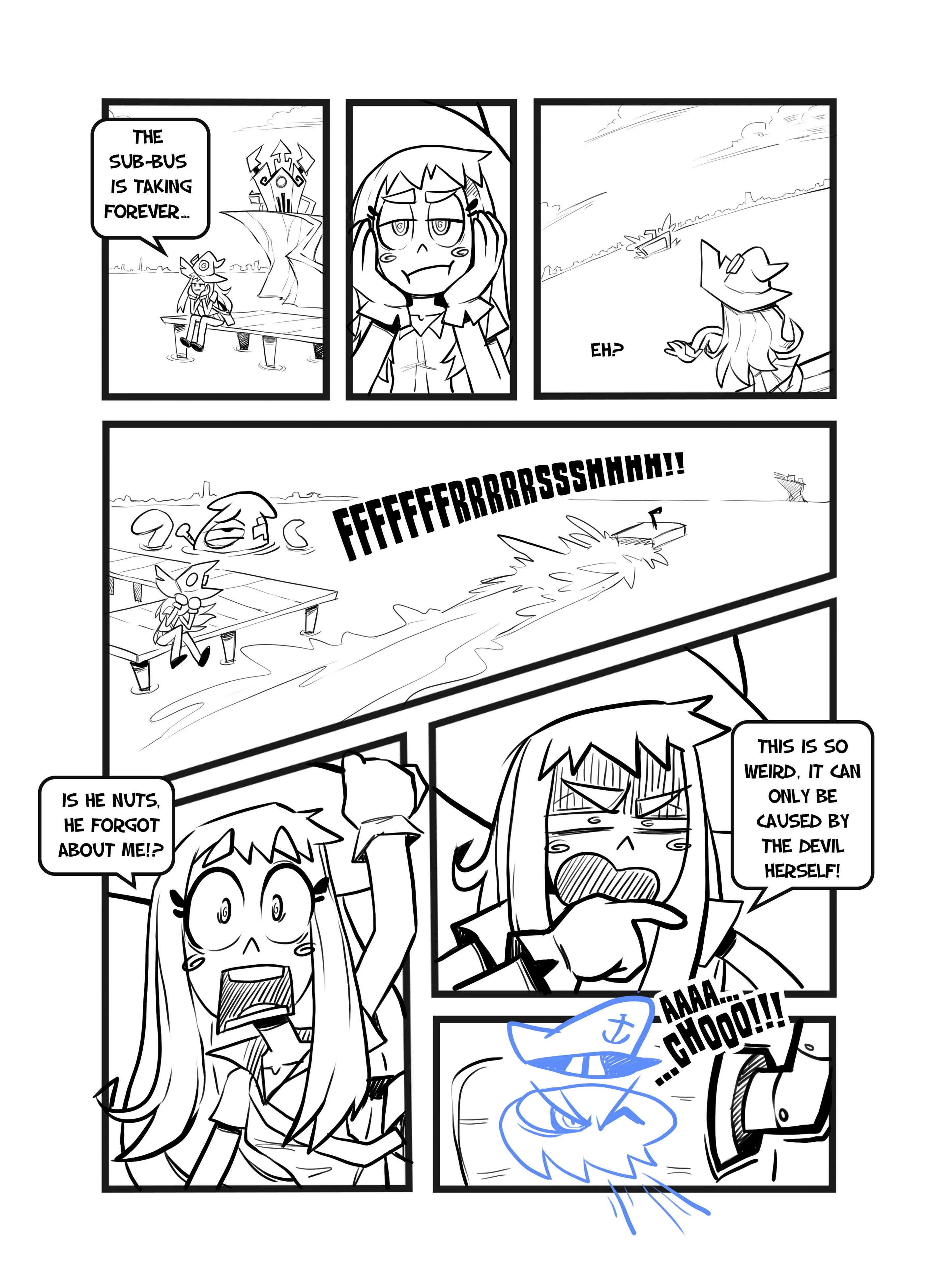 Skarpworld [Gerph] 4 . Skarpworld - 20000 Load Under Sea - Chapter 4 [Gerph] – page 12