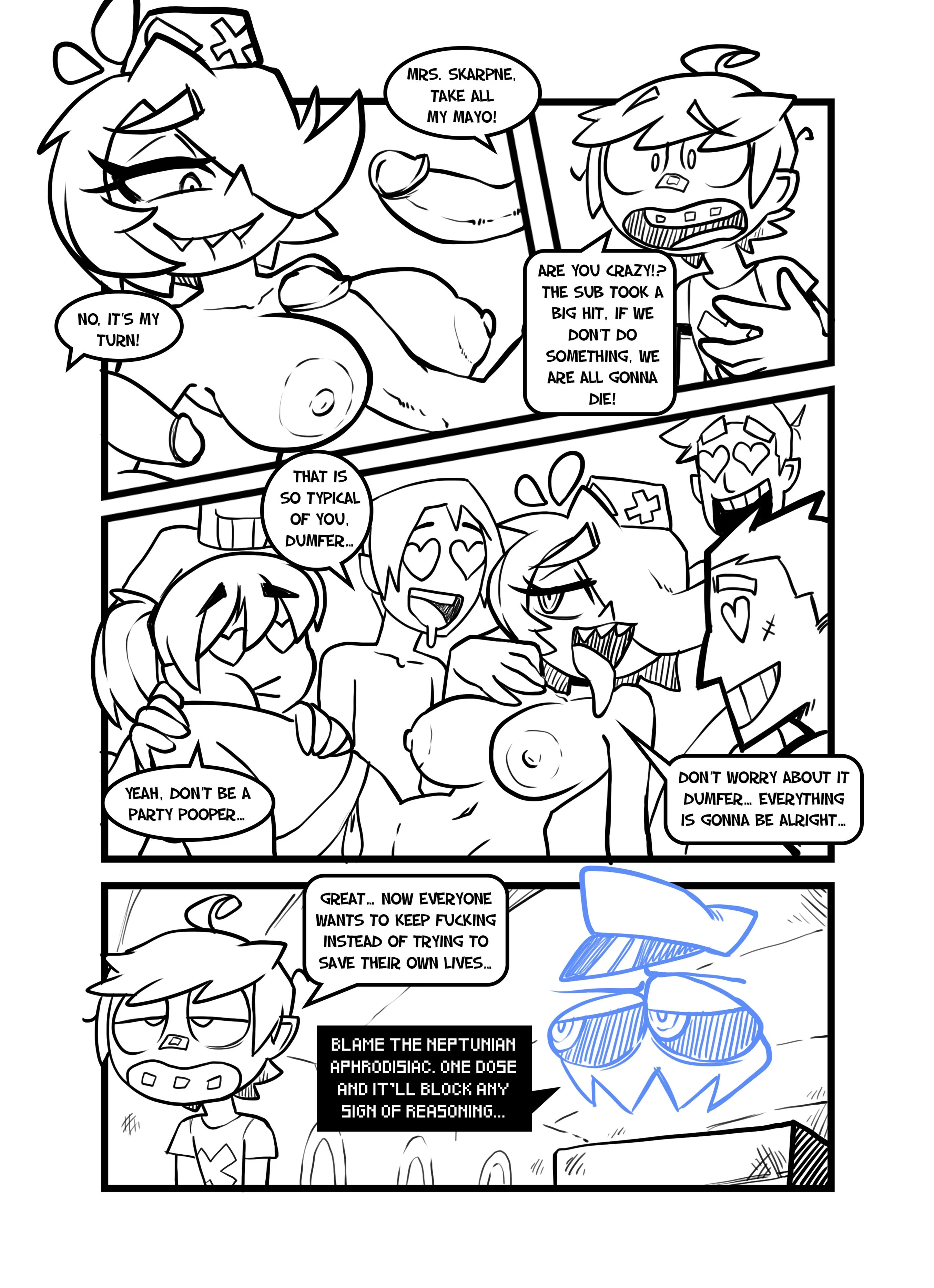 Skarpworld [Gerph] 4 . Skarpworld - 20000 Load Under Sea - Chapter 4 [Gerph] – page 18