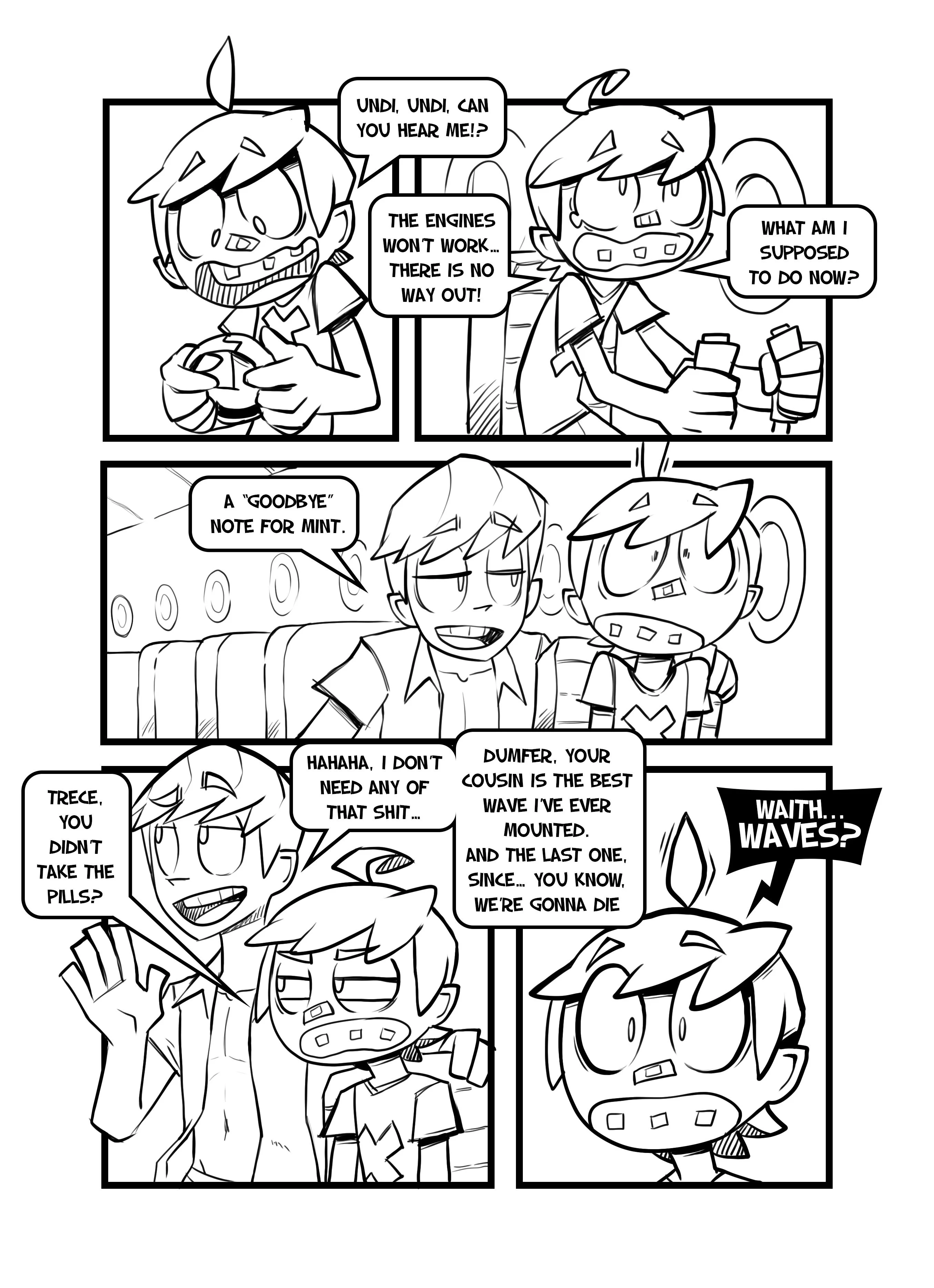 Skarpworld [Gerph] 4 . Skarpworld - 20000 Load Under Sea - Chapter 4 [Gerph] – page 23