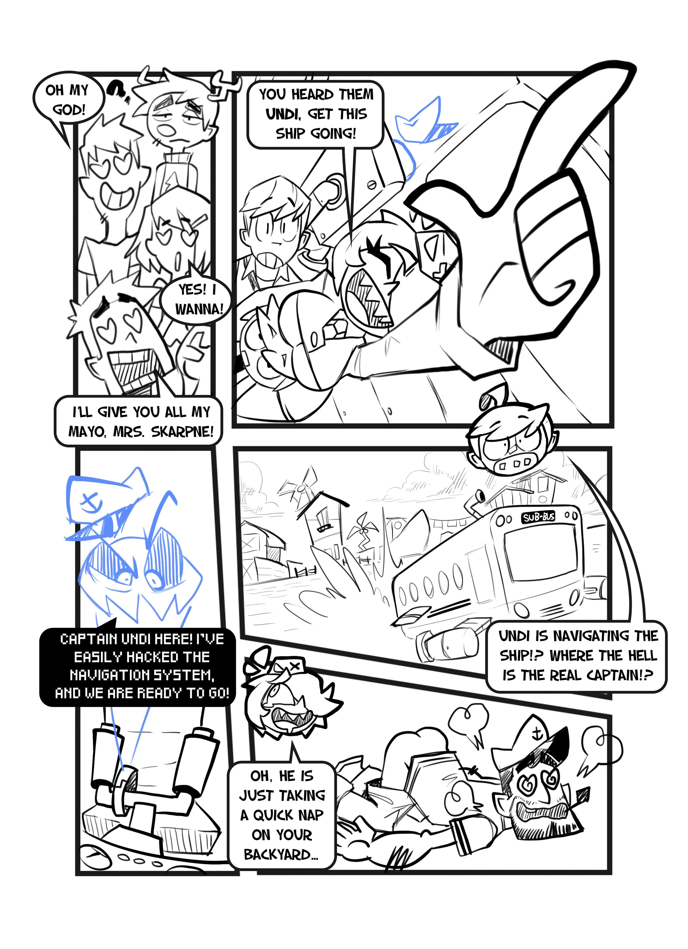 Skarpworld [Gerph] 4 . Skarpworld - 20000 Load Under Sea - Chapter 4 [Gerph] – page 5