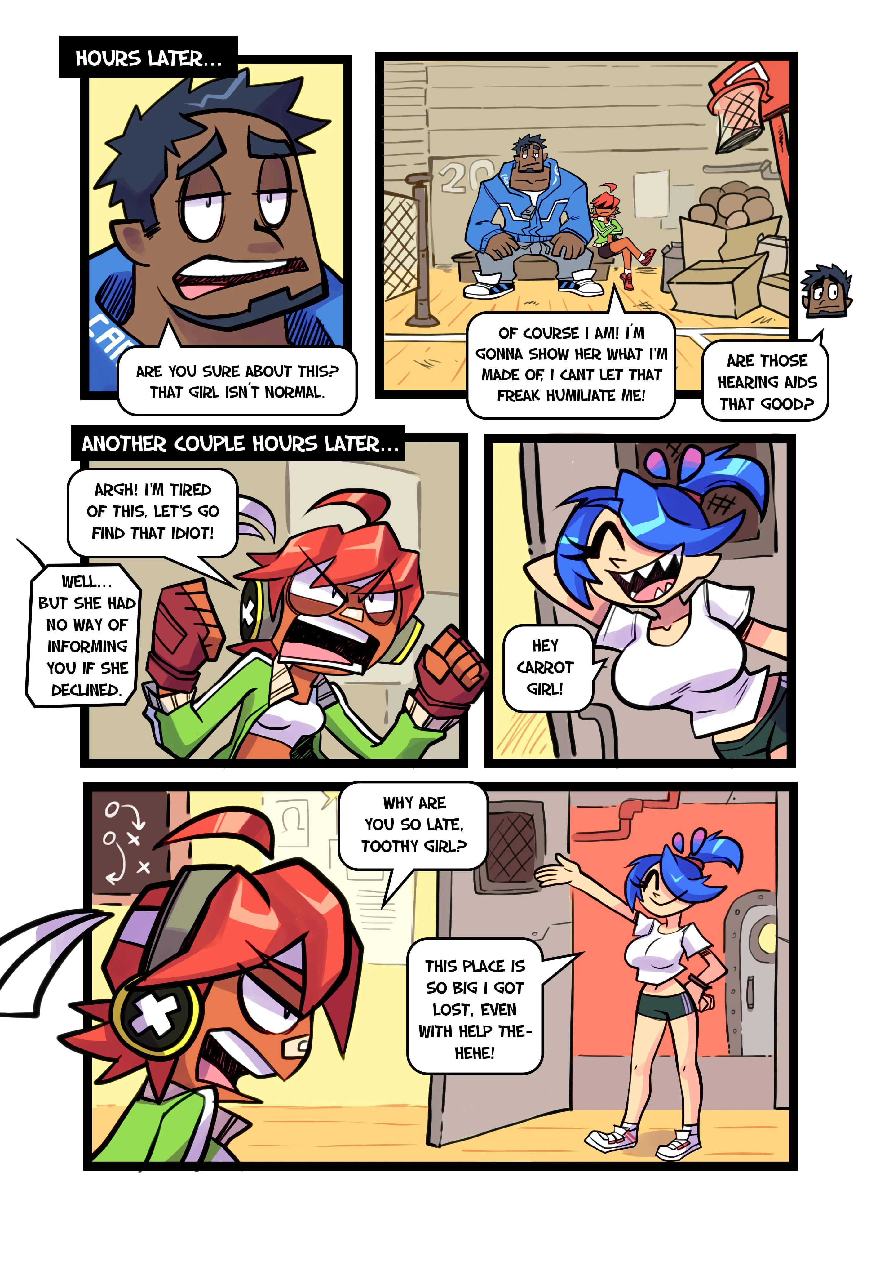 Skarpworld [Gerph] 3 . Skarpworld - Carrot Girl - Chapter 3 [Gerph] – page 10