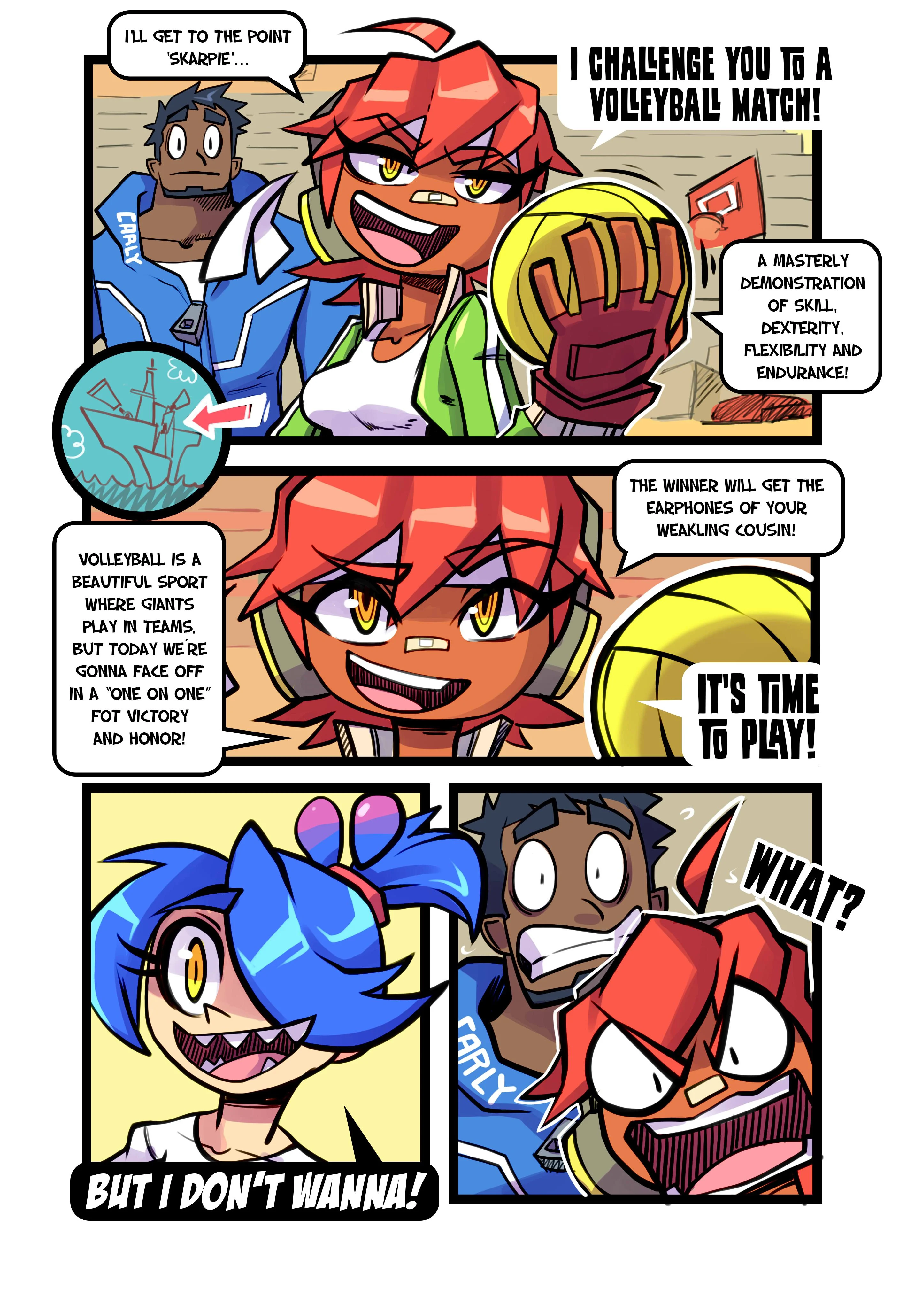 Skarpworld [Gerph] 3 . Skarpworld - Carrot Girl - Chapter 3 [Gerph] – page 11