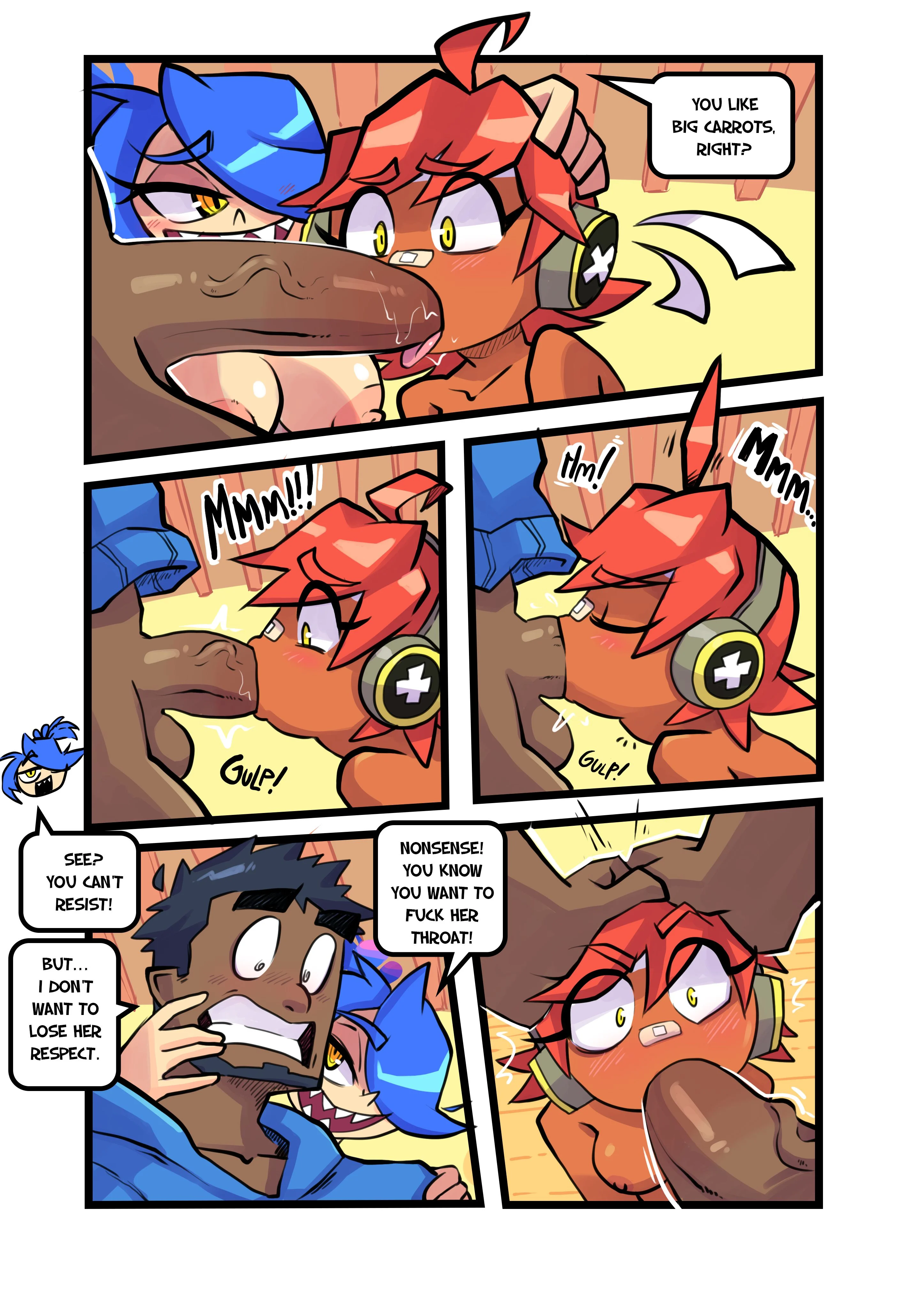 Skarpworld [Gerph] 3 . Skarpworld - Carrot Girl - Chapter 3 [Gerph] – page 14