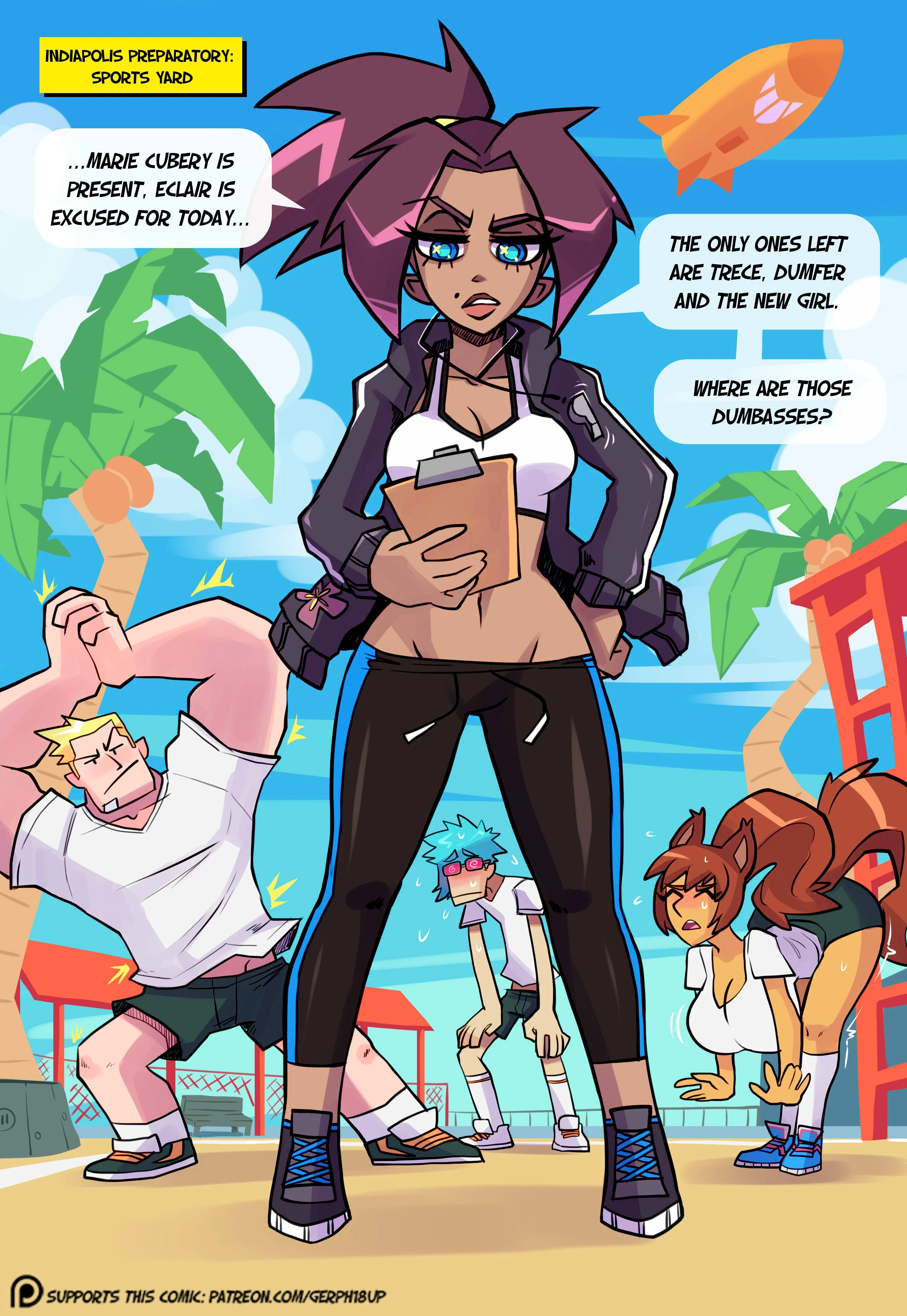Skarpworld [Gerph] 3 . Skarpworld - Carrot Girl - Chapter 3 [Gerph] – page 4
