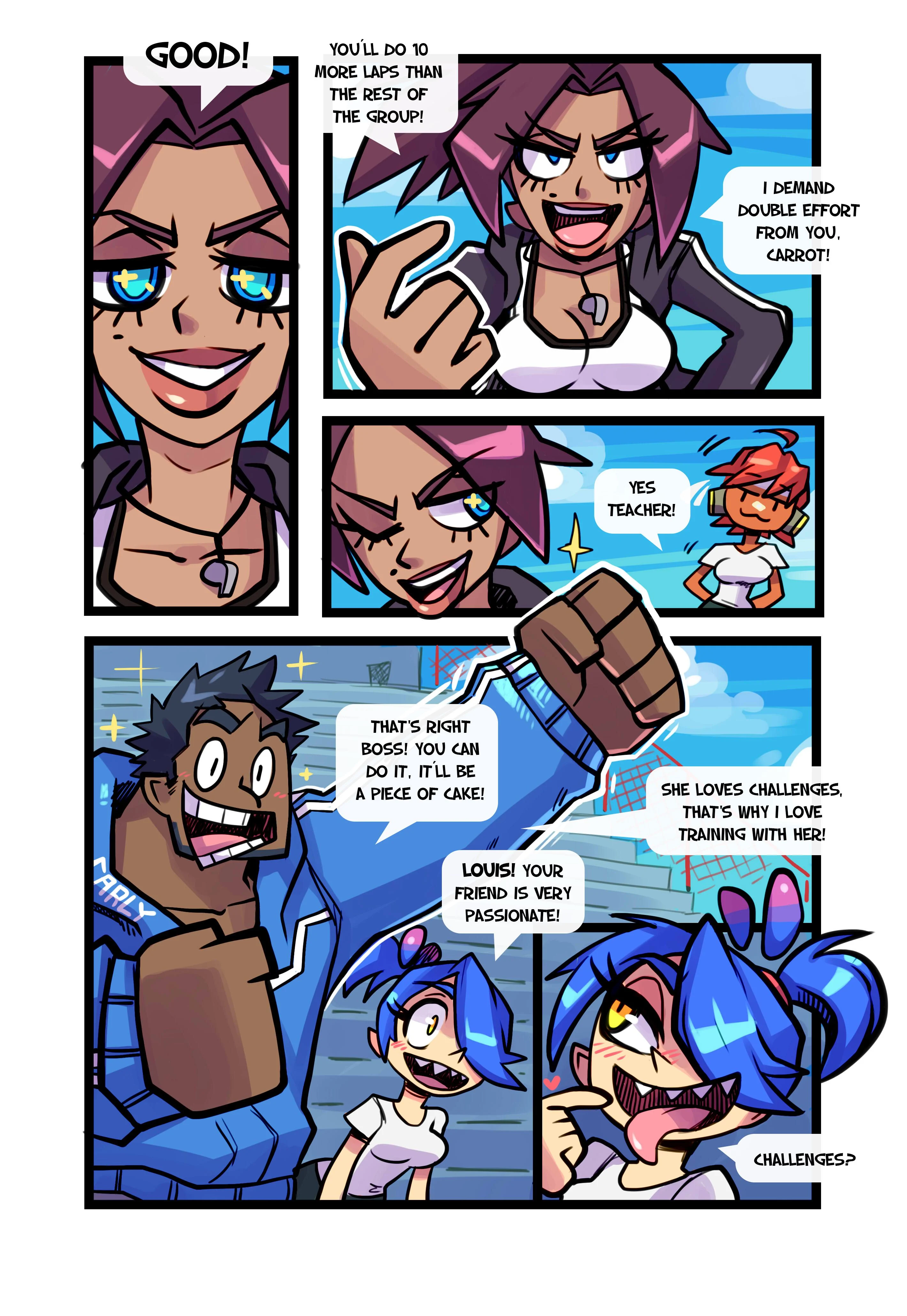 Skarpworld [Gerph] 3 . Skarpworld - Carrot Girl - Chapter 3 [Gerph] – page 6