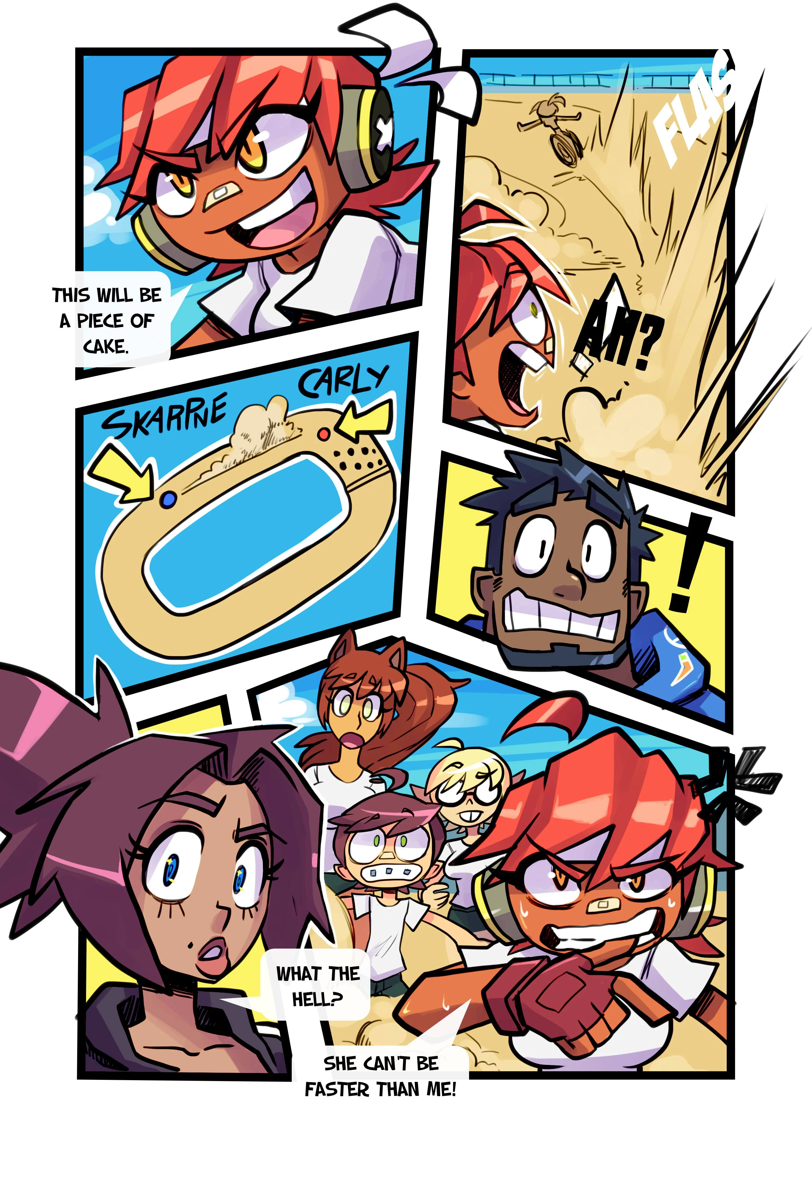 Skarpworld [Gerph] 3 . Skarpworld - Carrot Girl - Chapter 3 [Gerph] – page 8
