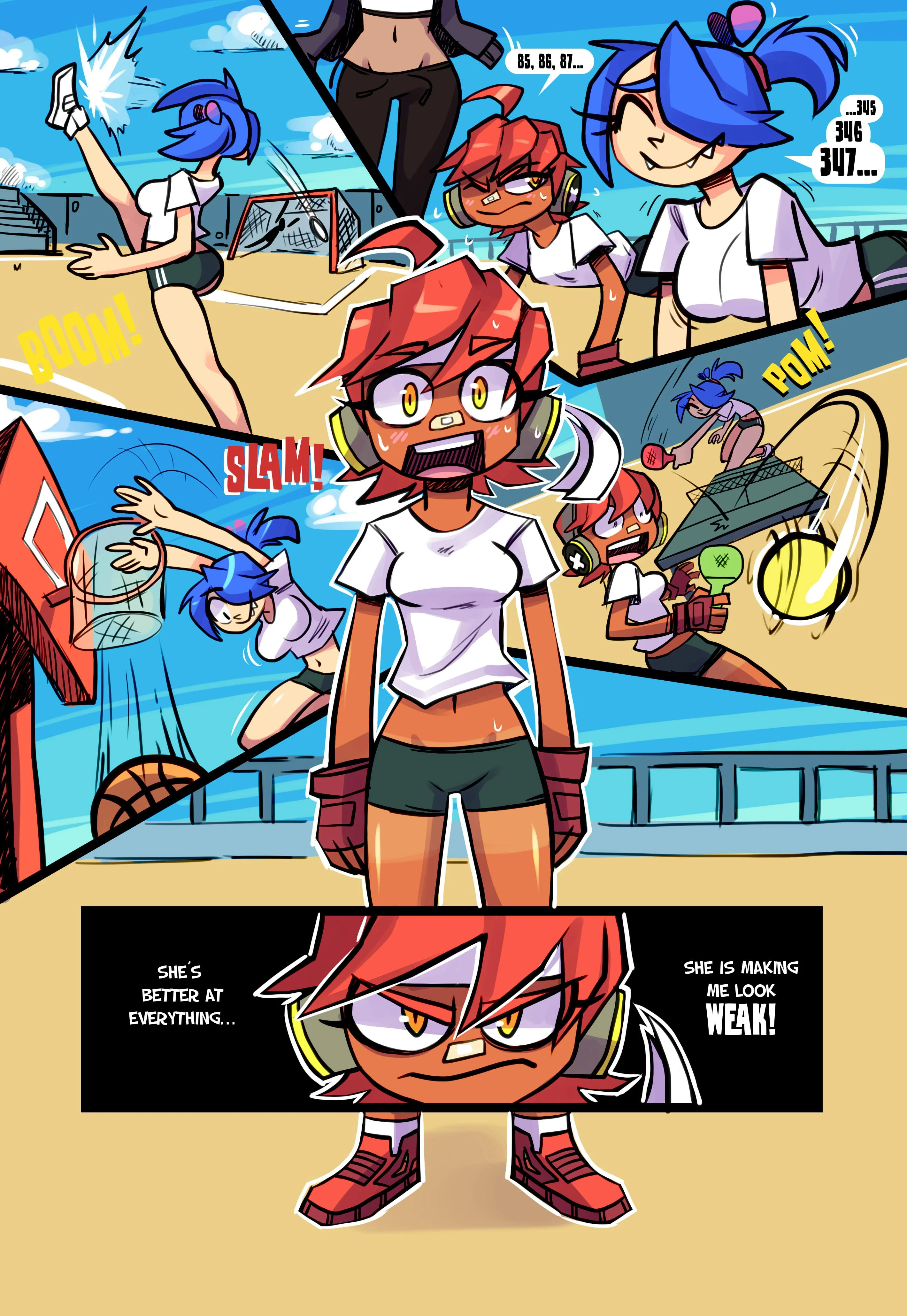 Skarpworld [Gerph] 3 . Skarpworld - Carrot Girl - Chapter 3 [Gerph] – page 9