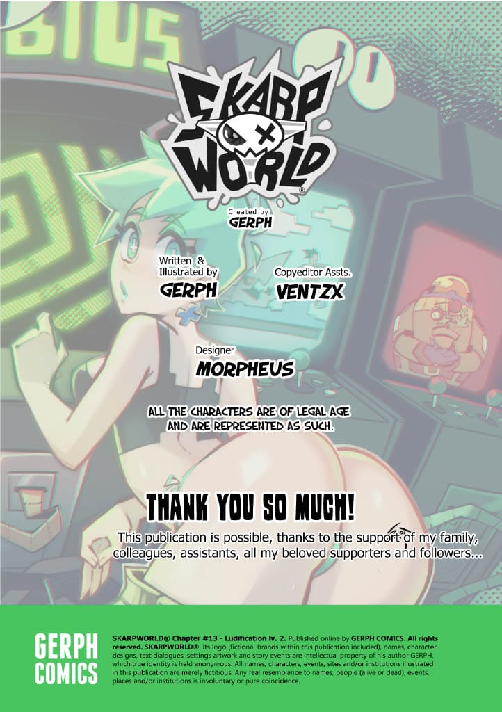 Skarpworld [Gerph] 13 . Skarpworld - Ludification Lv.2 - Chapter 13 [Gerph] – page 2