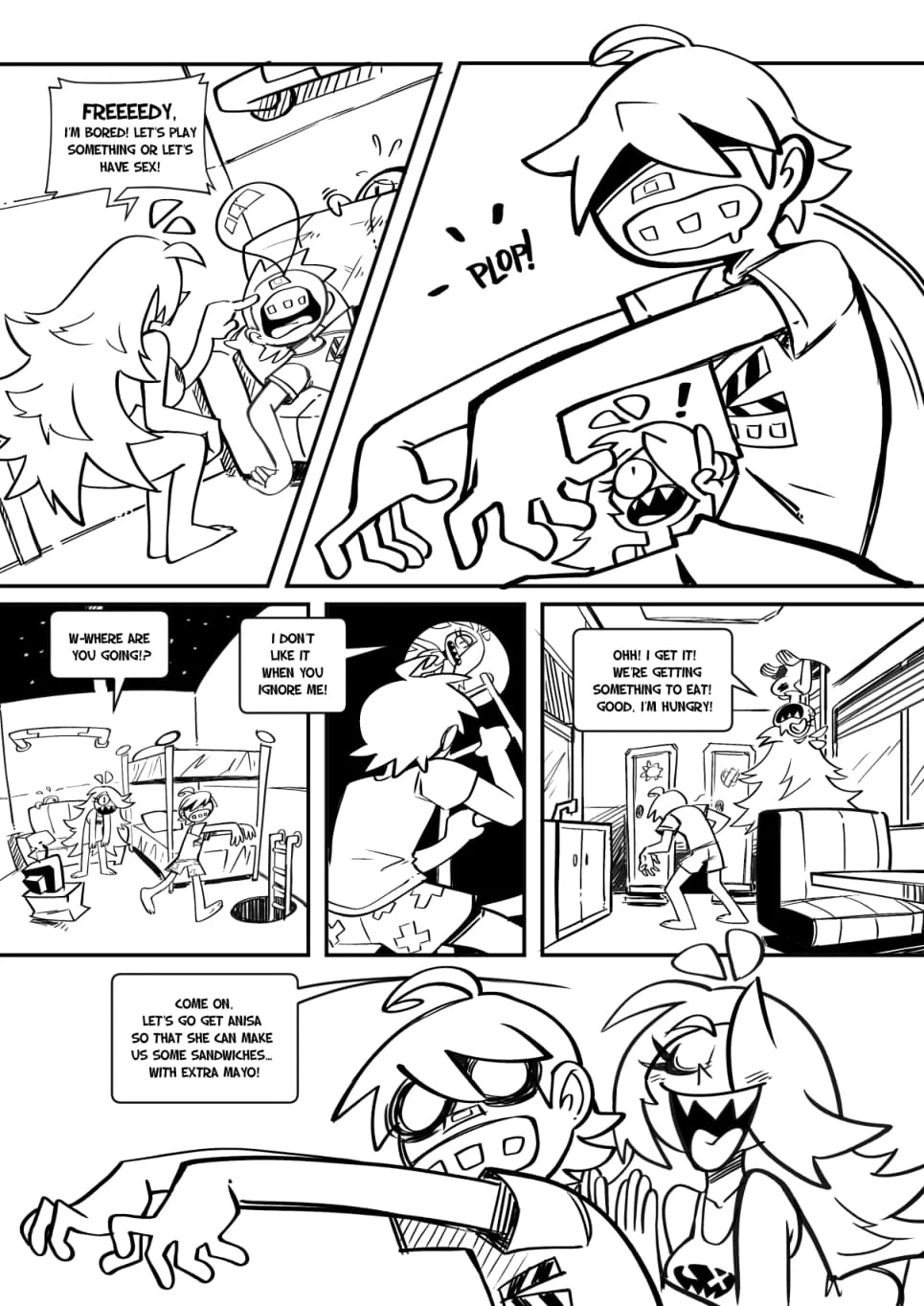 Skarpworld [Gerph] 15 . Skarpworld - Secret House - Chapter 15 [Gerph] – page 10