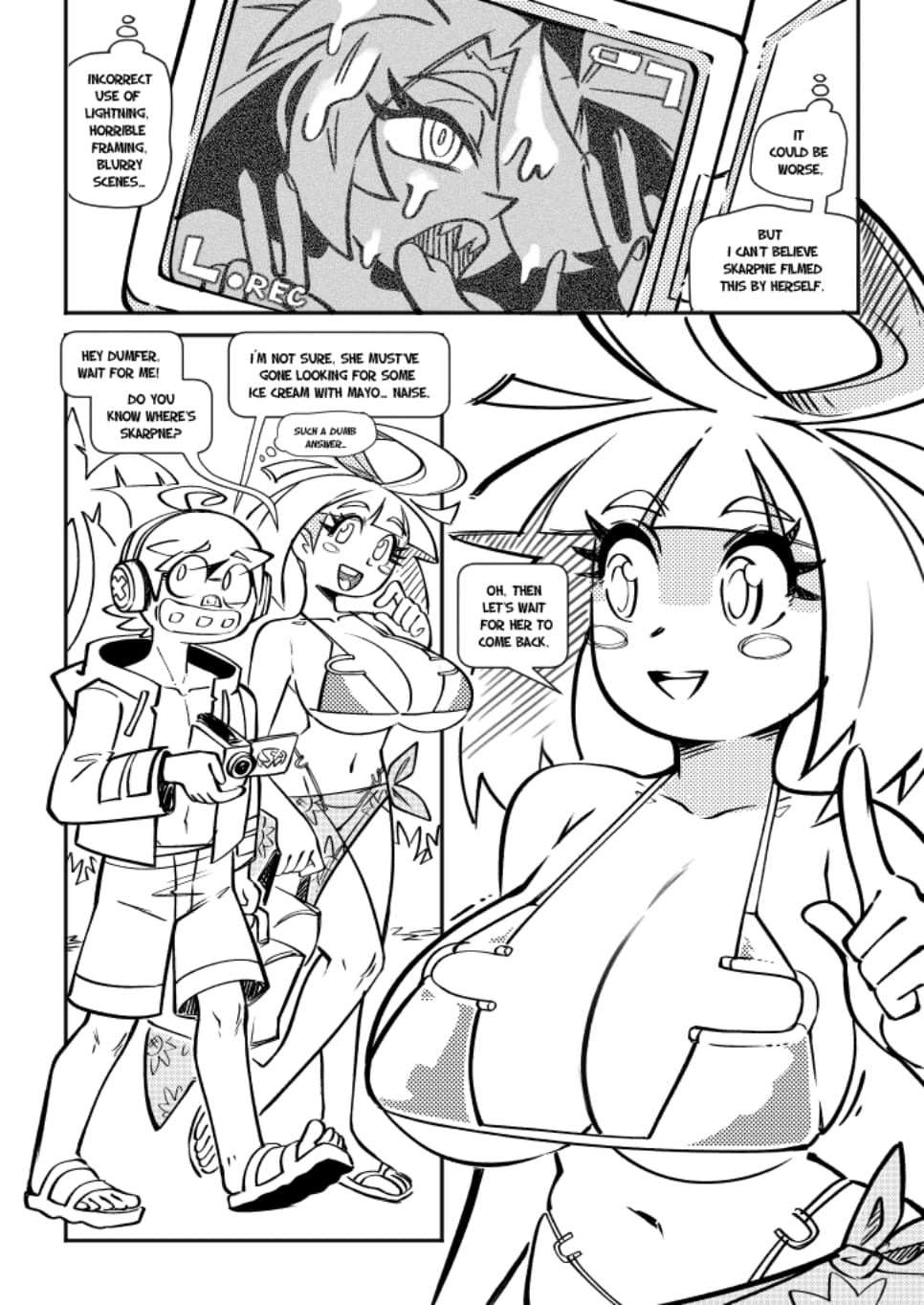 Skarpworld [Gerph] 16 . Skarpworld - Vanilla Mayonnaise - Chapter 16 [Gerph] – page 17