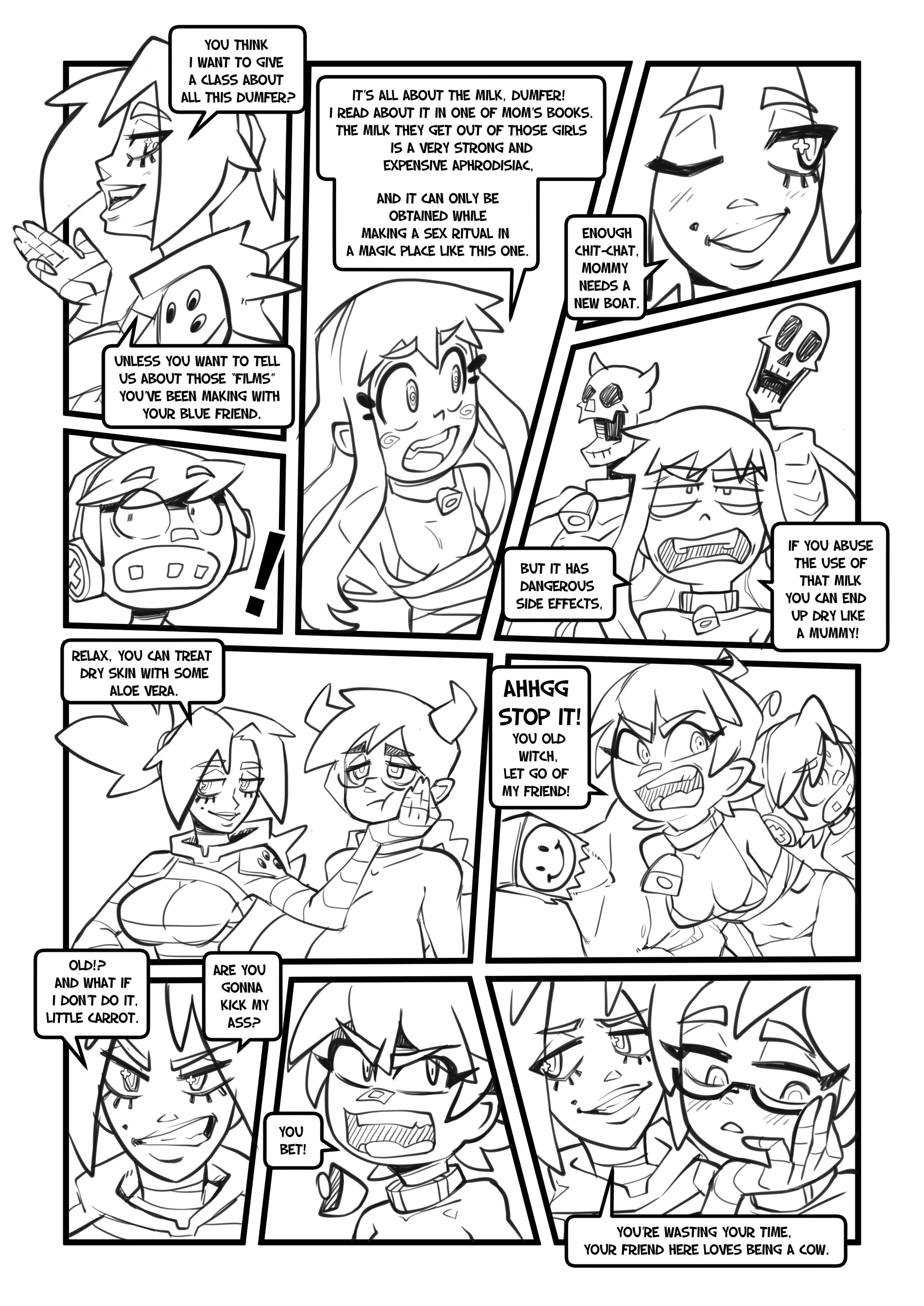Skarpworld [Gerph] 8 . Skarpworld - Milk Crisis 2 - Chapter 8 [Gerph] – page 5