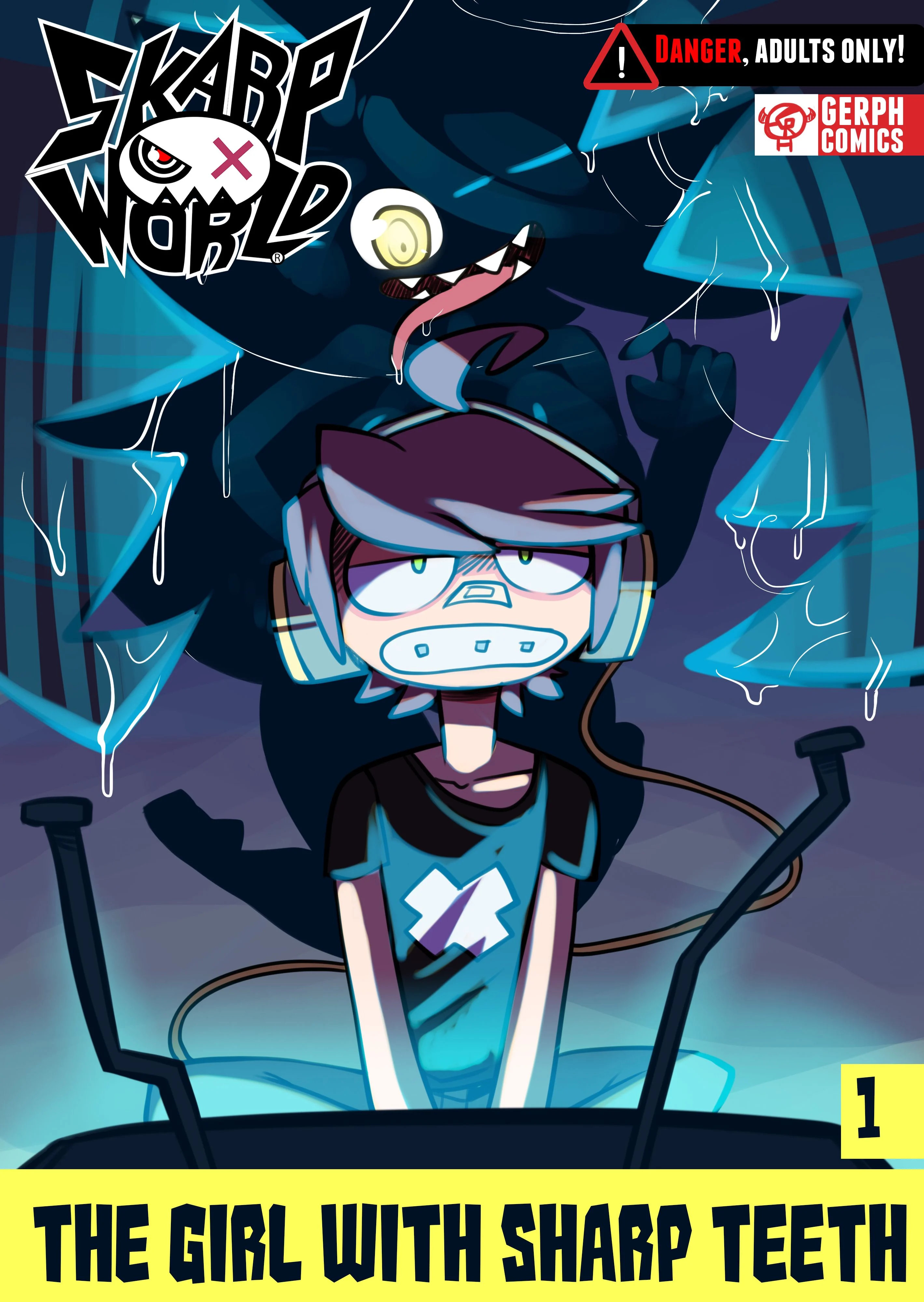 Skarpworld [Gerph] 1 . Skarpworld - The Girl With The Sharp Teeth - Chapter 1 [Gerph] – page 1