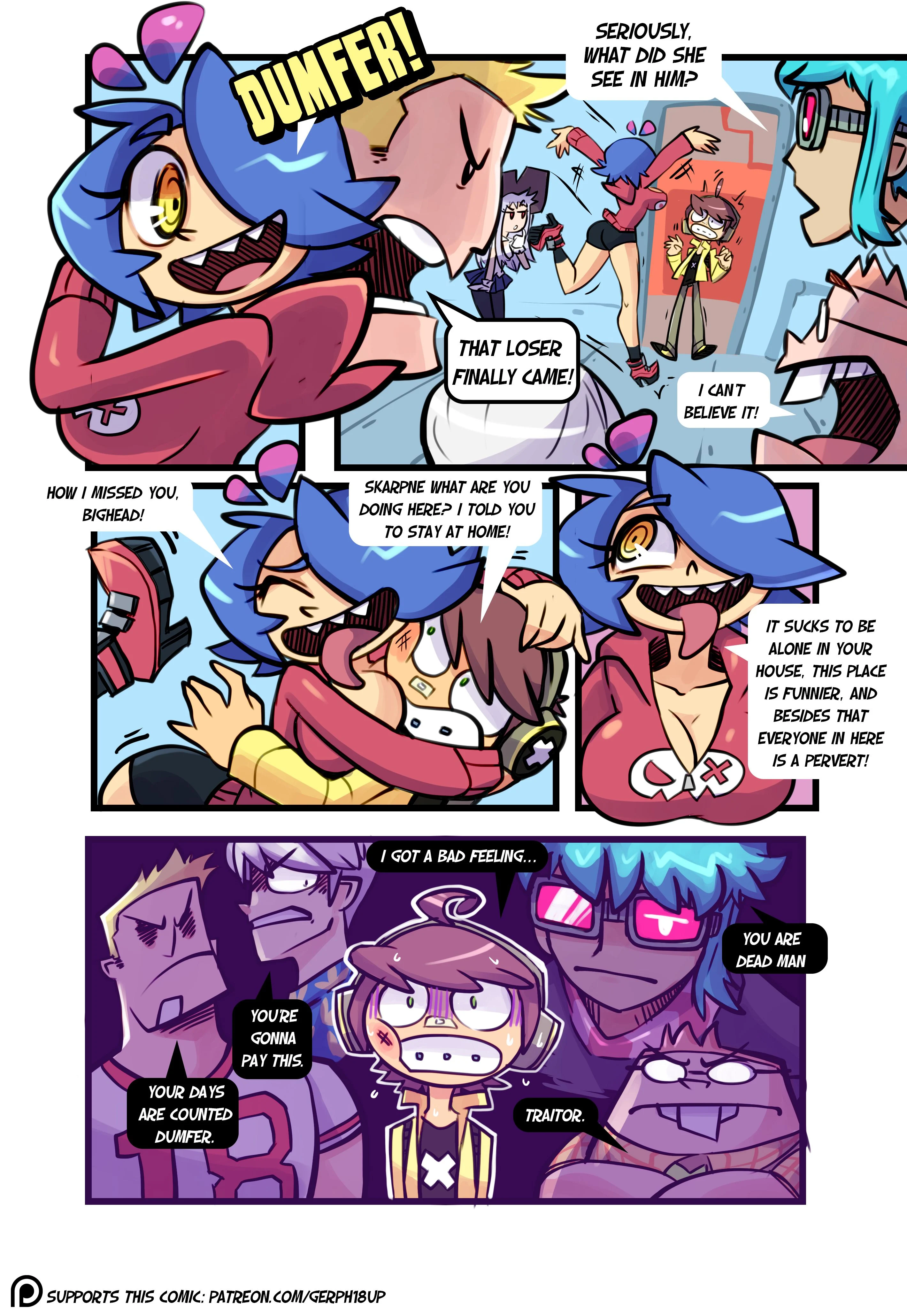 Skarpworld [Gerph] 2 . Skarpworld - Milk Cow - Chapter 2 [Gerph] – page 10