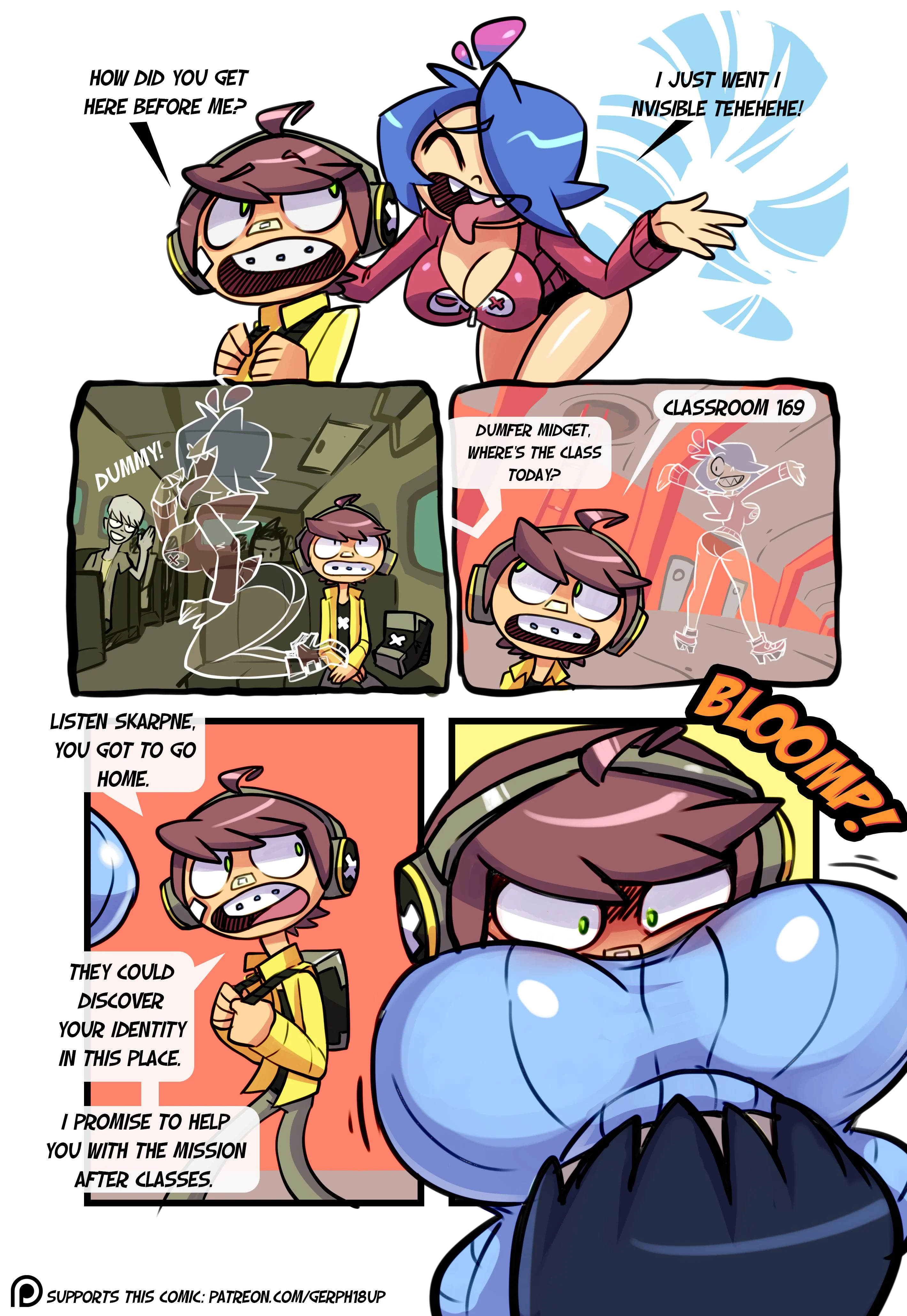 Skarpworld [Gerph] 2 . Skarpworld - Milk Cow - Chapter 2 [Gerph] – page 13