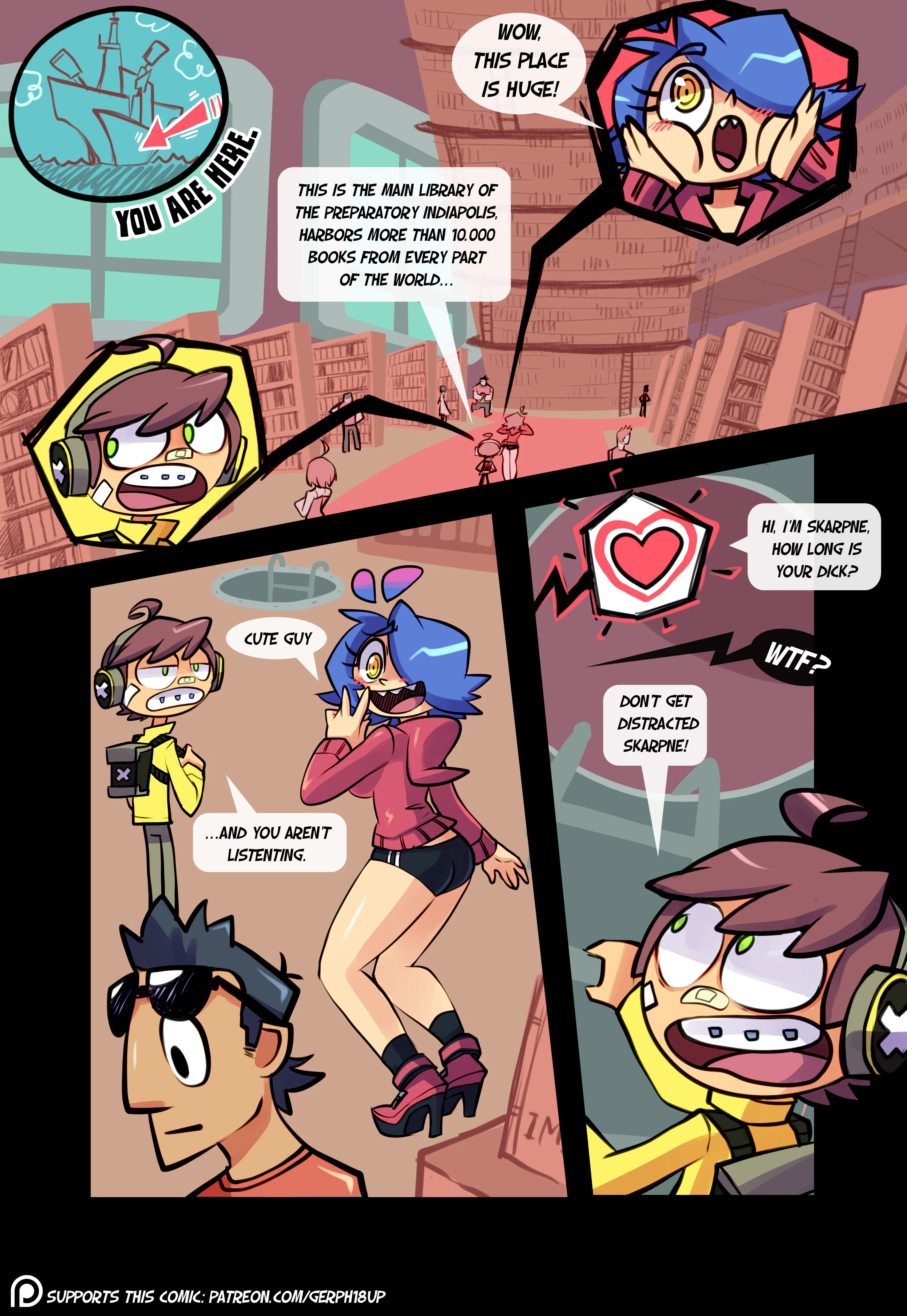 Skarpworld [Gerph] 2 . Skarpworld - Milk Cow - Chapter 2 [Gerph] – page 18