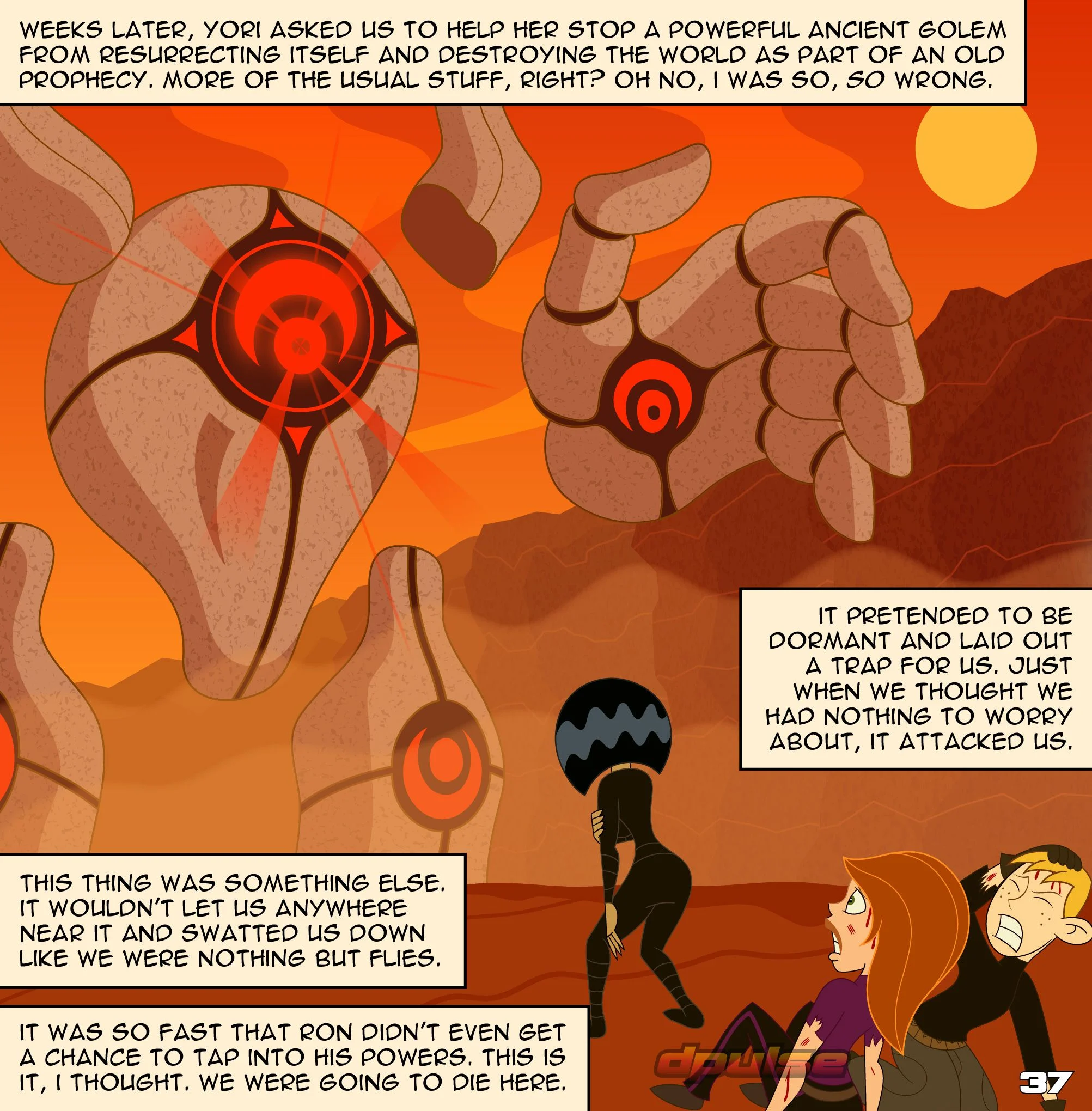 Road to Threesome (Kim Possible) [DeathPulse] 1 . Road to Threesome - Chapter 1 (Kim Possible) [DeathPulse] – page 39