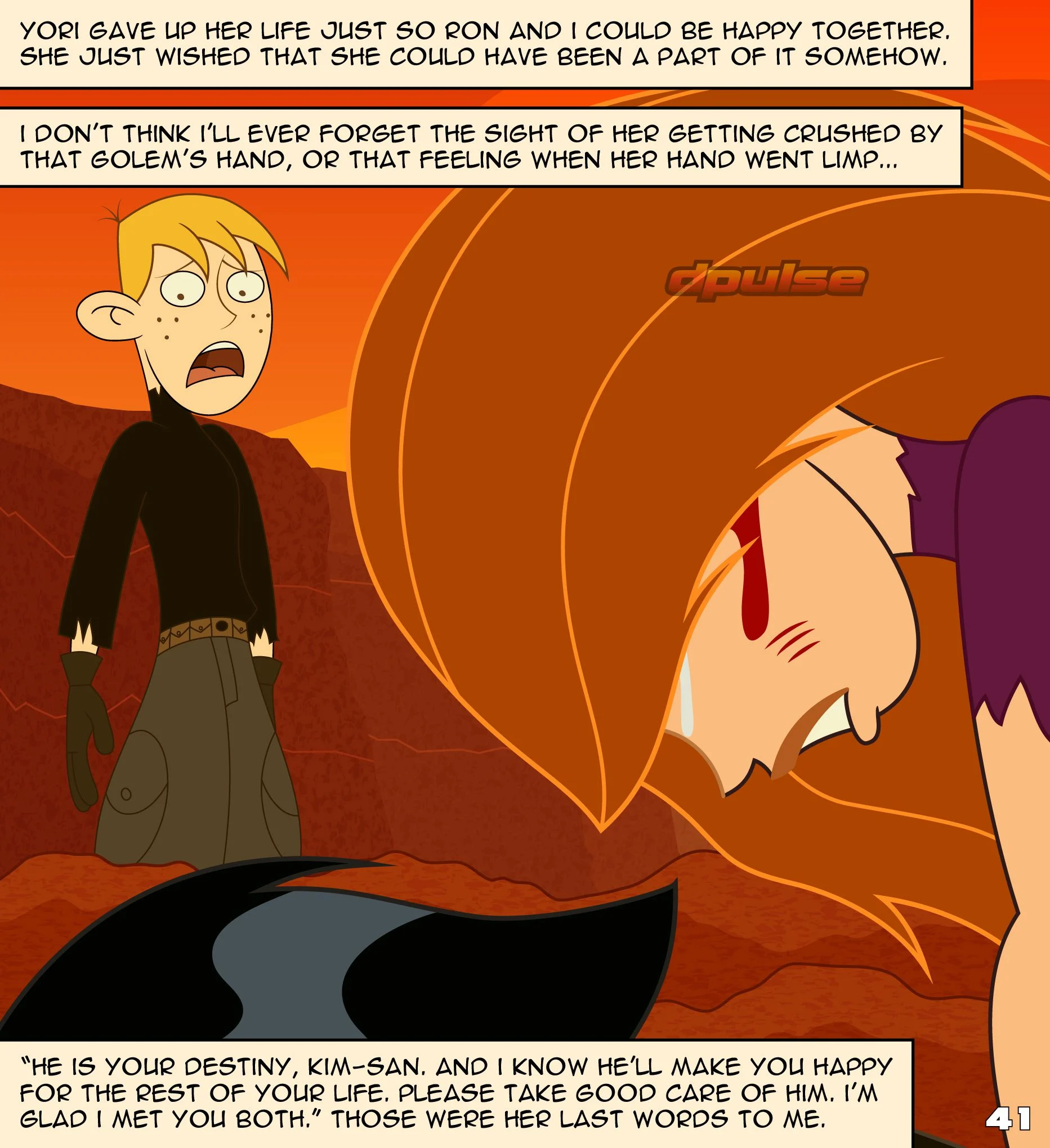Road to Threesome (Kim Possible) [DeathPulse] 1 . Road to Threesome - Chapter 1 (Kim Possible) [DeathPulse] – page 43