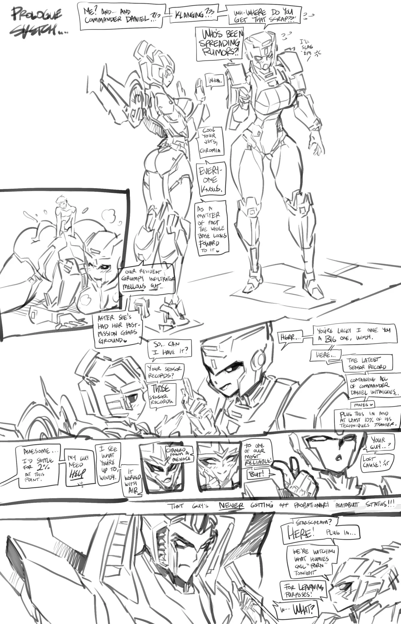 Klang Lessons (Transformers) [Fred Perry] 1 . Klang Lessons - Chapter 1 (Transformers) [Fred Perry] – page 1