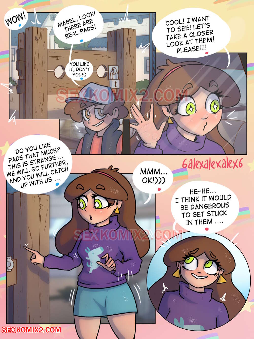 Dream World (Gravity Falls) [6alexalexalex6 , SexKomix] 1 . Dream World - Chapter 1 (Gravity Falls) [6alexalexalex6 , SexKomix] – page 4