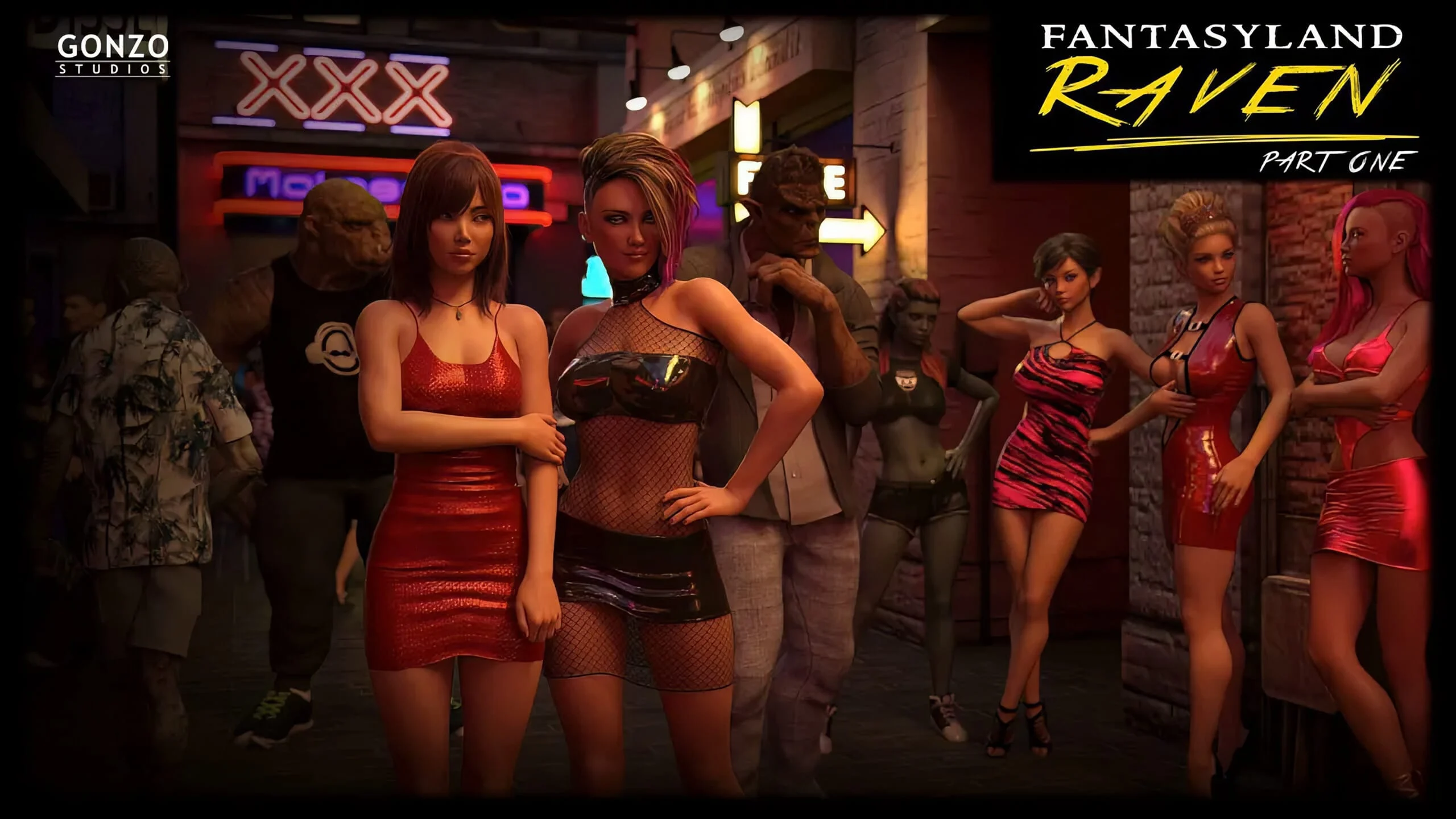 Fantasyland – Raven [Sexy3DComics | Gonzo] 1 . Fantasyland - Raven - Chapter 1 [Sexy3DComics , Gonzo] – page 1